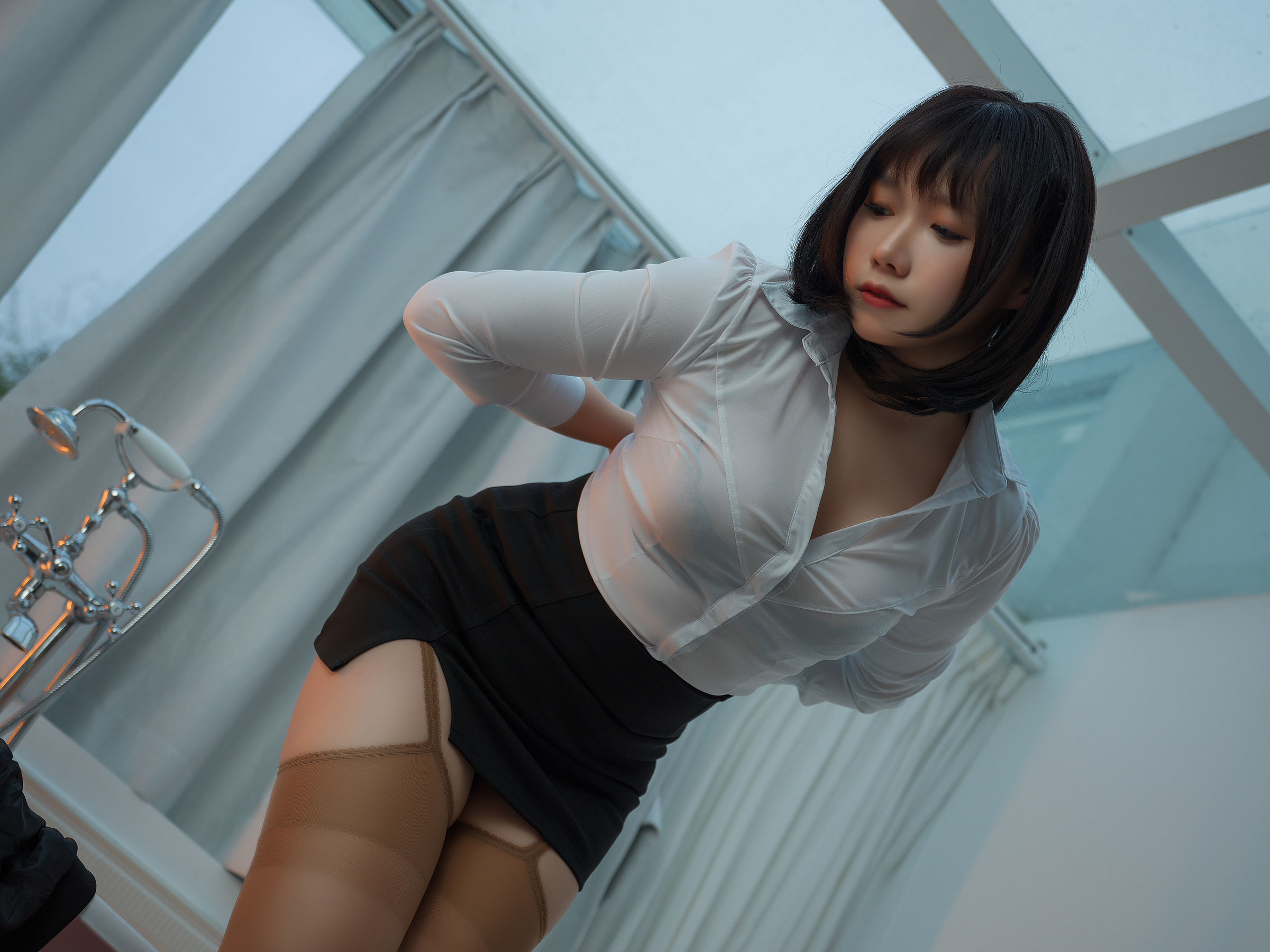 Internet Celebrity Cosplayer Photobook] Mahua Mahua Jiang - Secretary