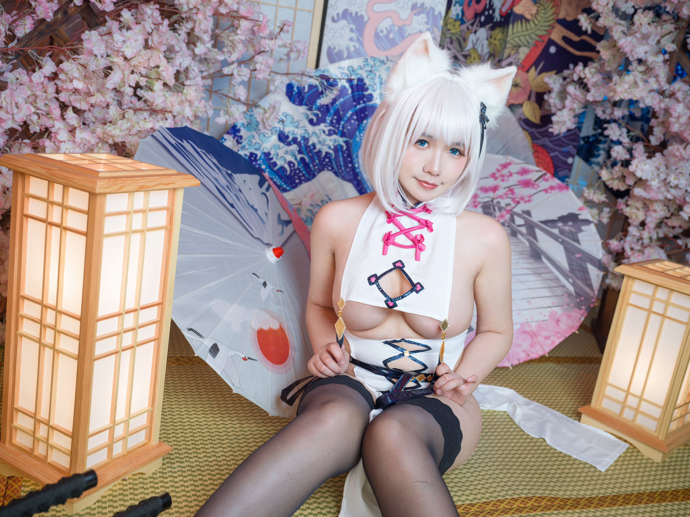 인터넷 유명인 COSER 사진] 마화마화장 - 마타로 치파오