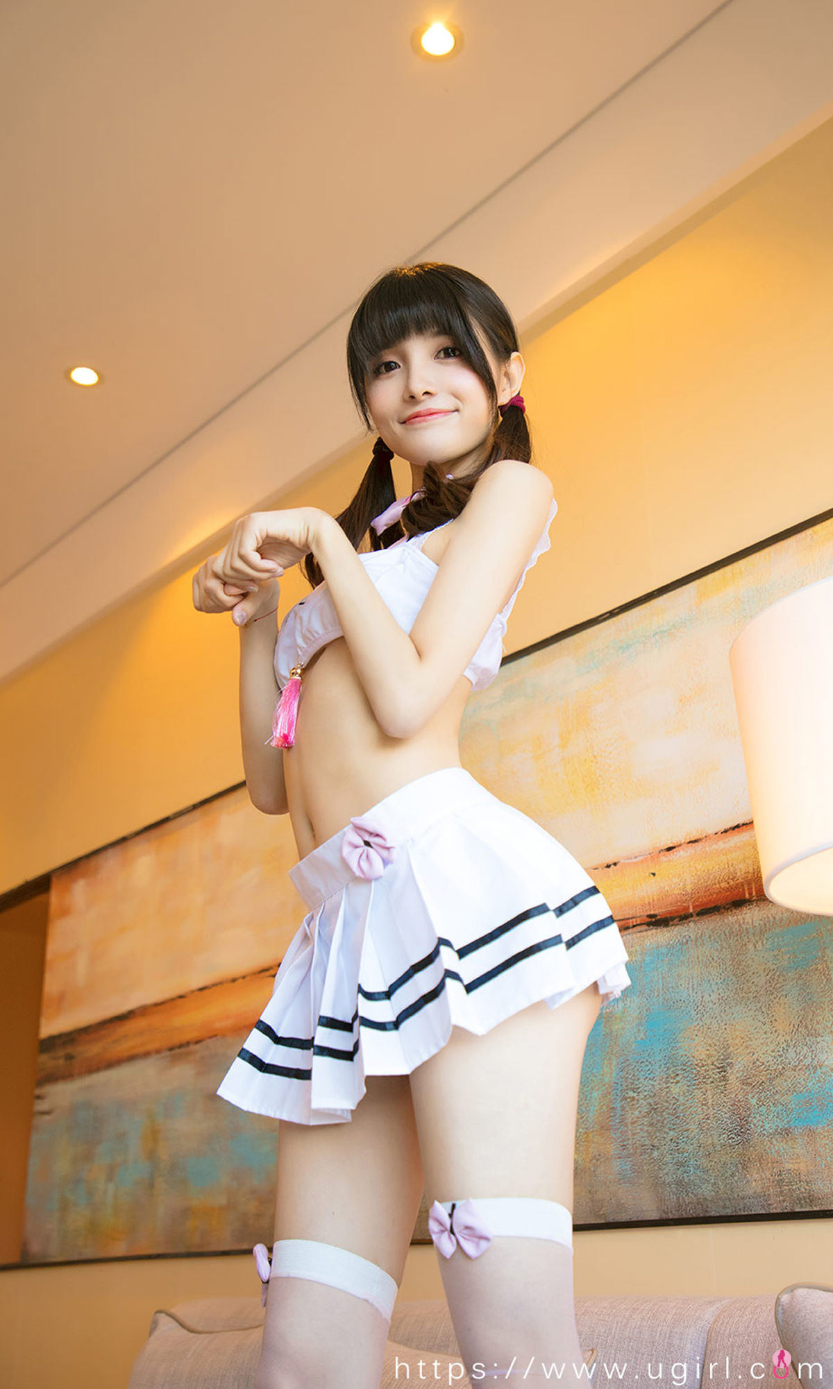 Aiwu Ugirls] No.2187 Mèo Mèo Dễ Thương Mèo Nghe Lời
