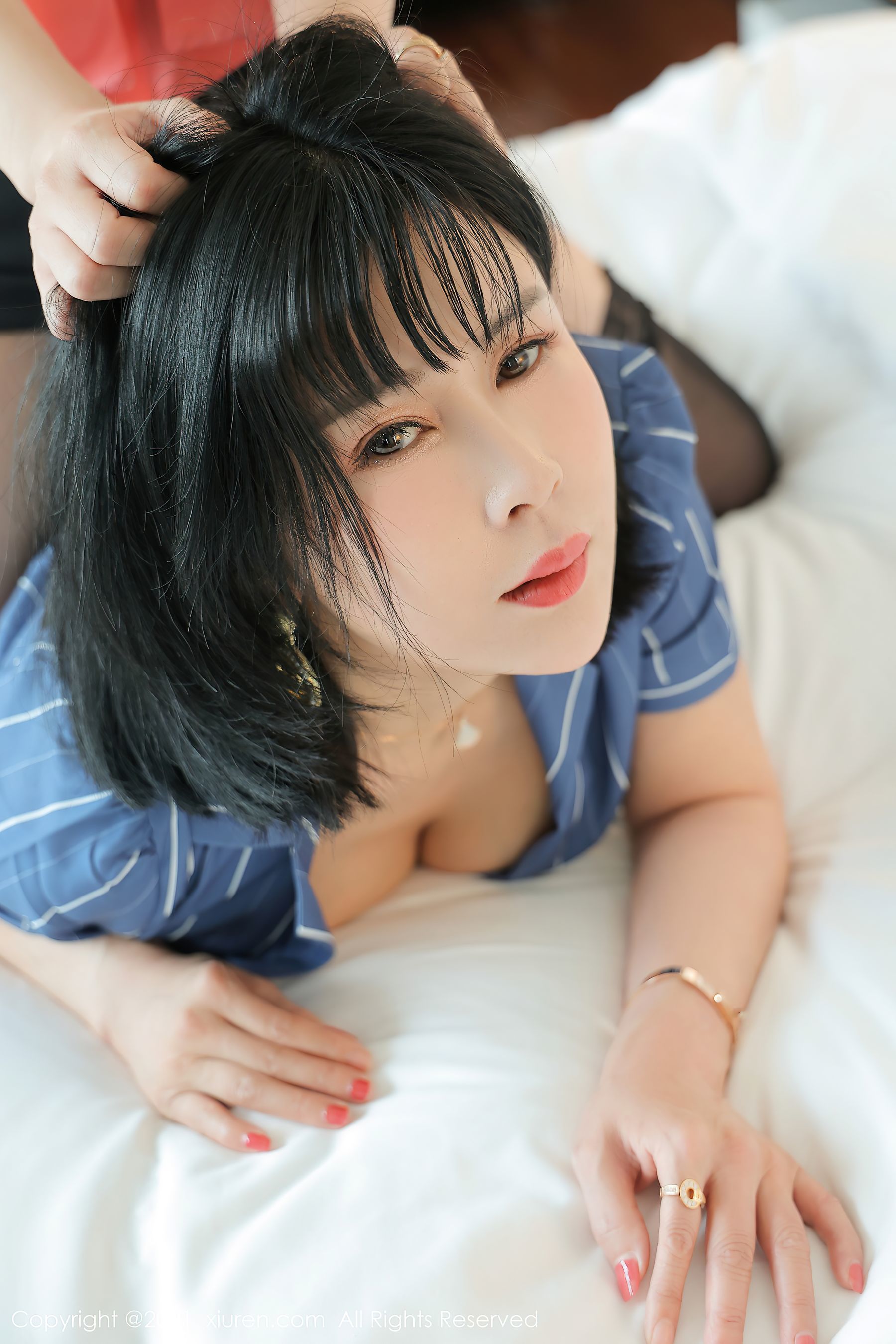 秀人XiuRen] Số 3699 Quai Quai Tiểu Dã Miêu & Lucky Thẩm Hoan Hân