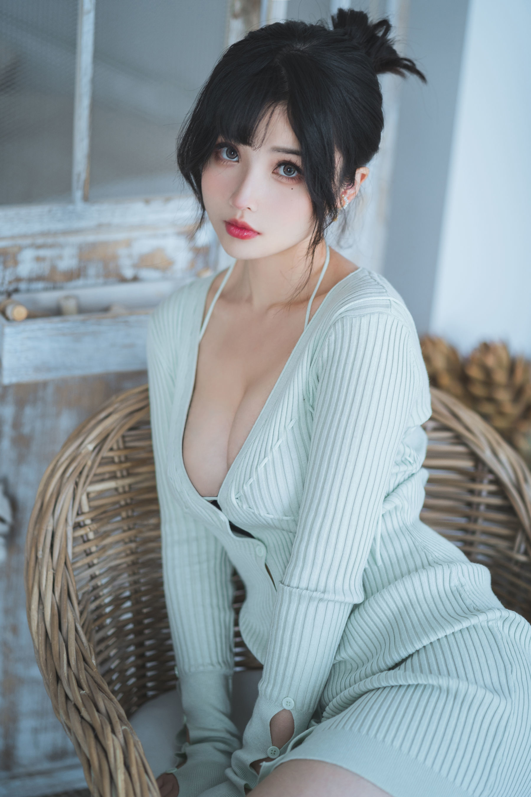 ネット有名人COSER写真] COS特典リオコ・りょうりょうこ - 人妻セーター