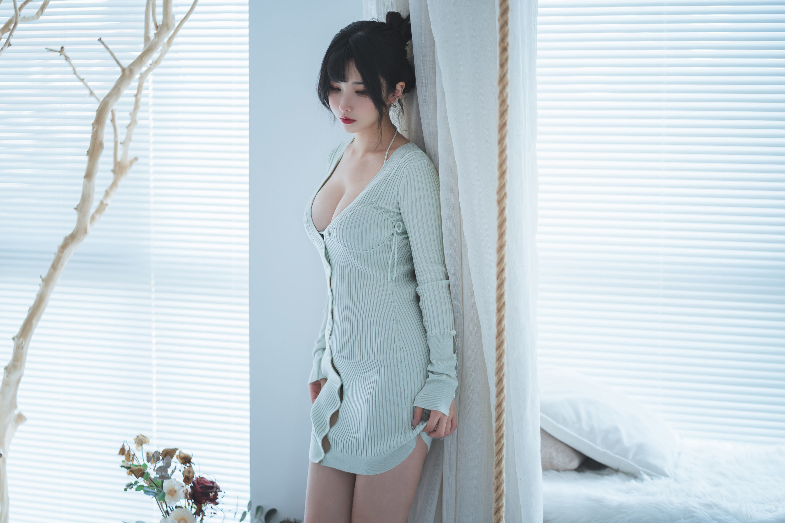 ネット有名人COSER写真] COS特典リオコ・りょうりょうこ - 人妻セーター