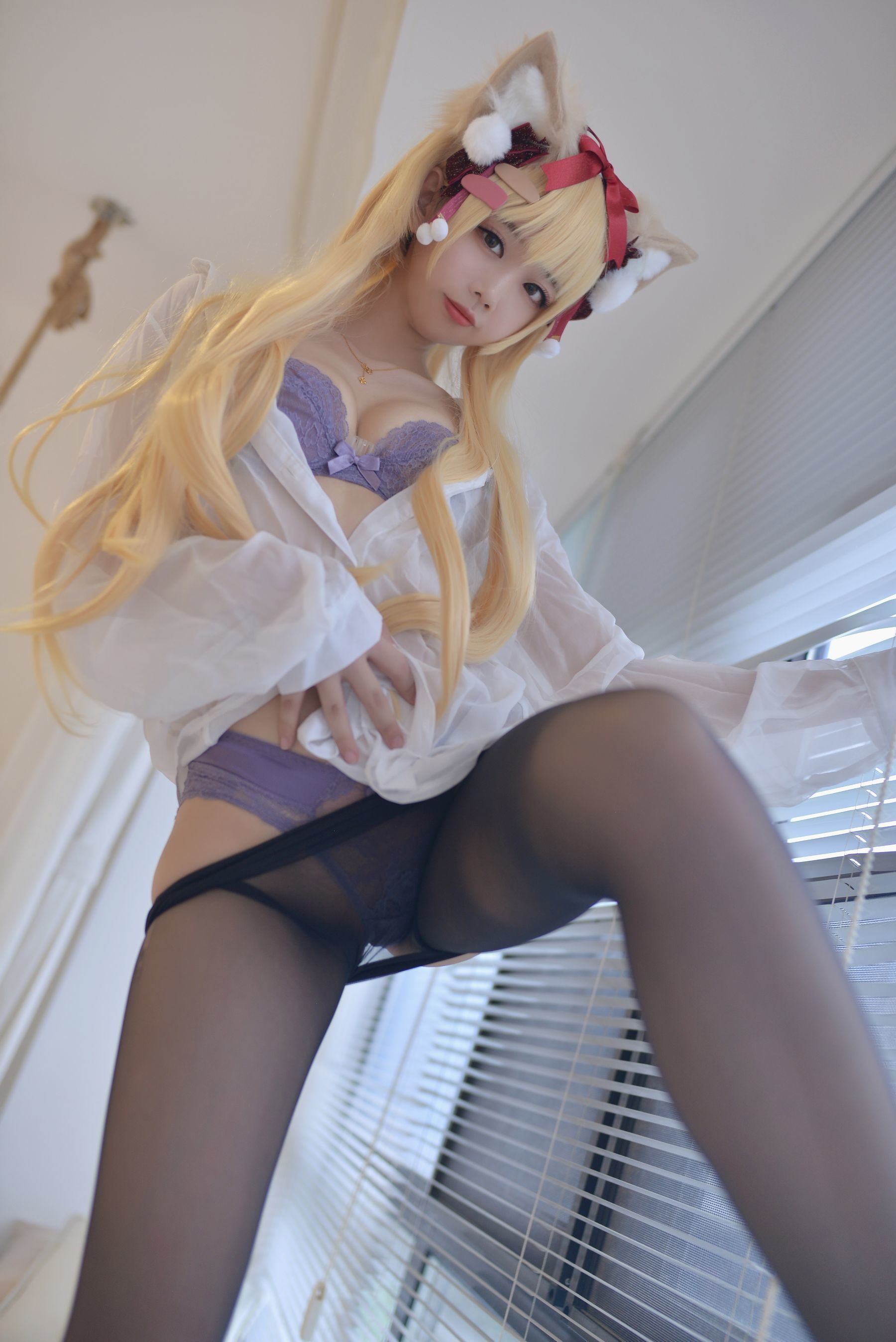 Internet Celebrity Cosplayer Photobook] Cos Miss Xue Qi - Qian Dao Chan Cat Ears