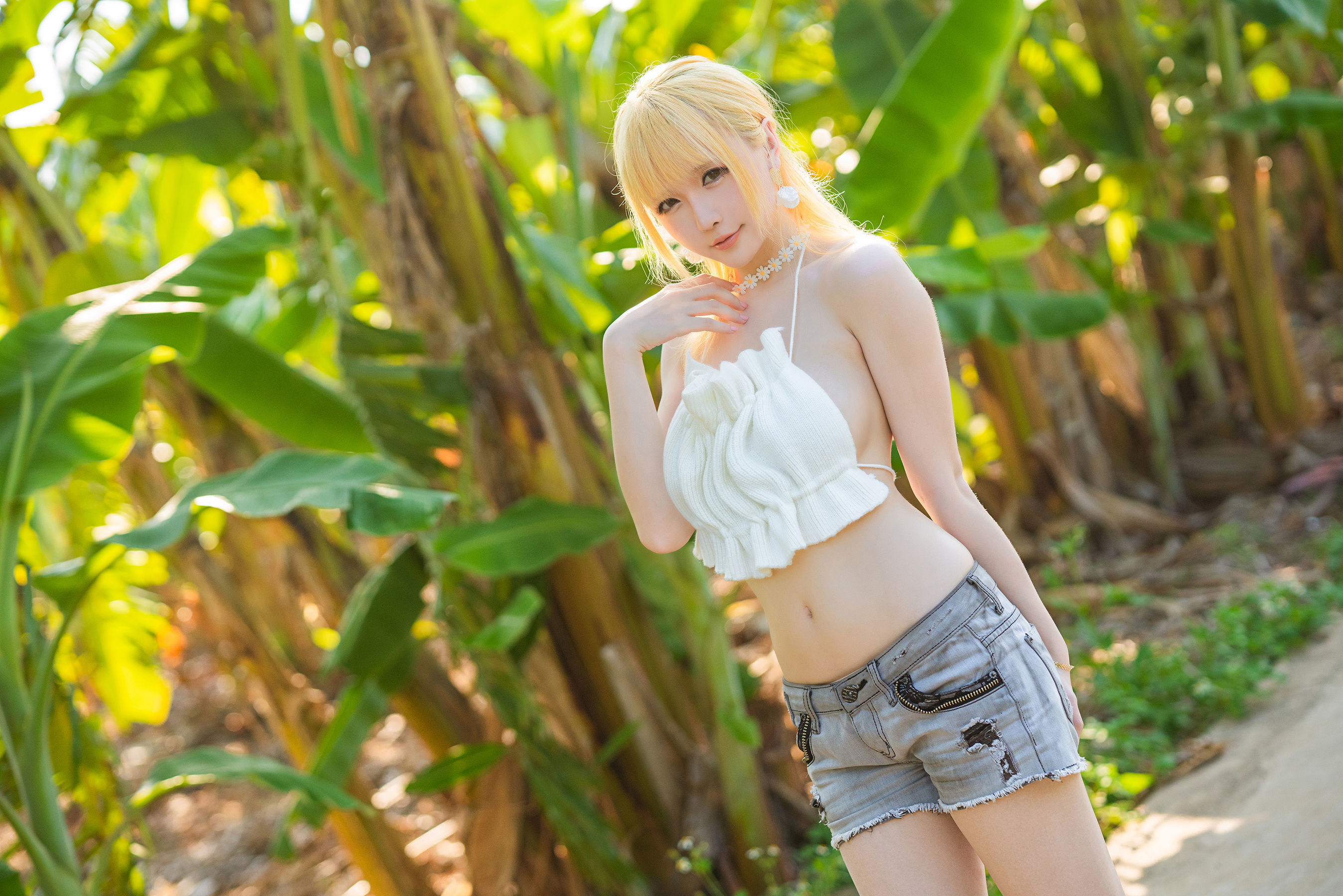 Internet Celebrity Coser Photobook] Coser Miss Xing Zhi Chi Chi - Daily Sunny Sky