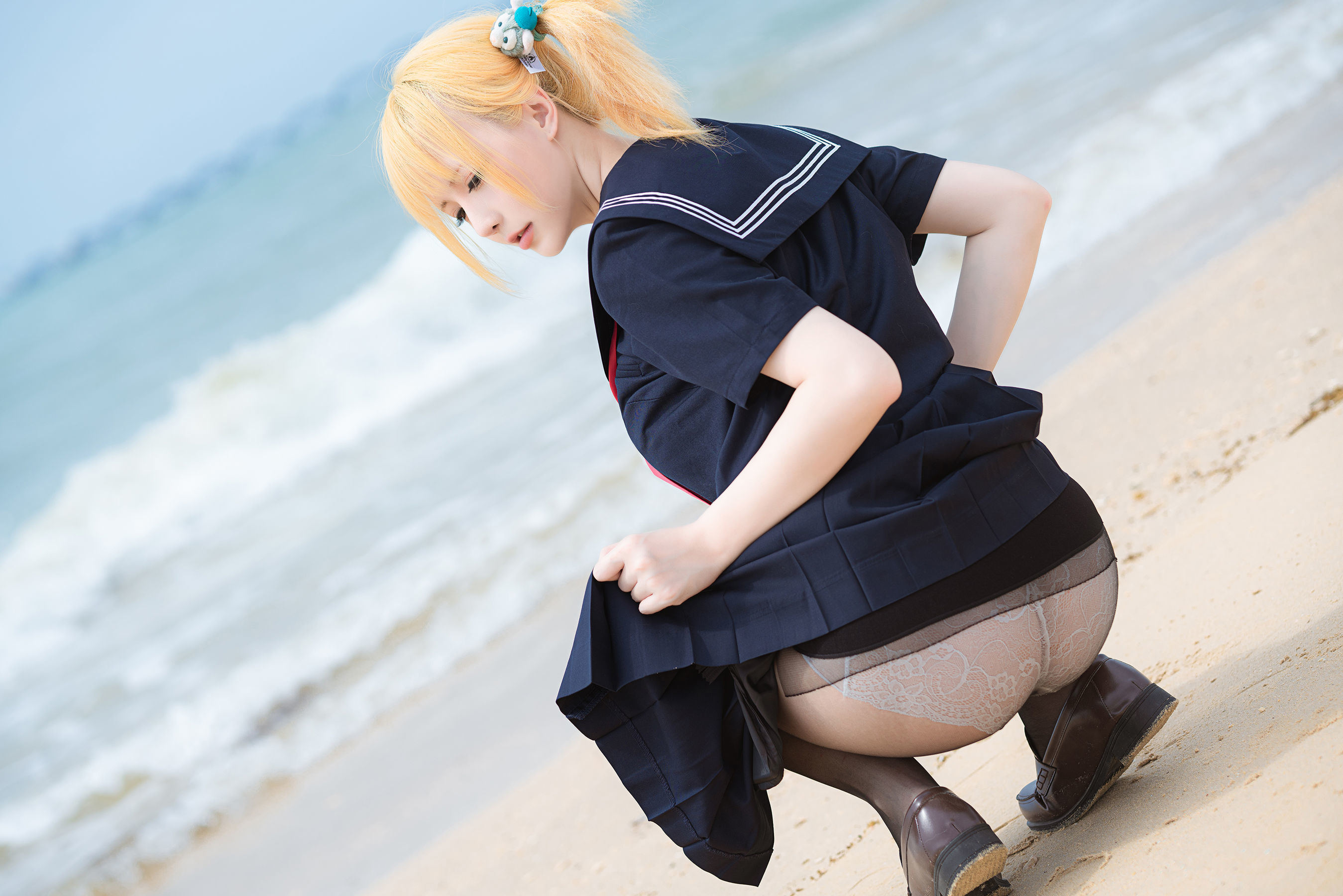 Internet Celebrity Coser Photobook] Coser Miss Xing Zhi Chi Chi - Daily Sunny Sky