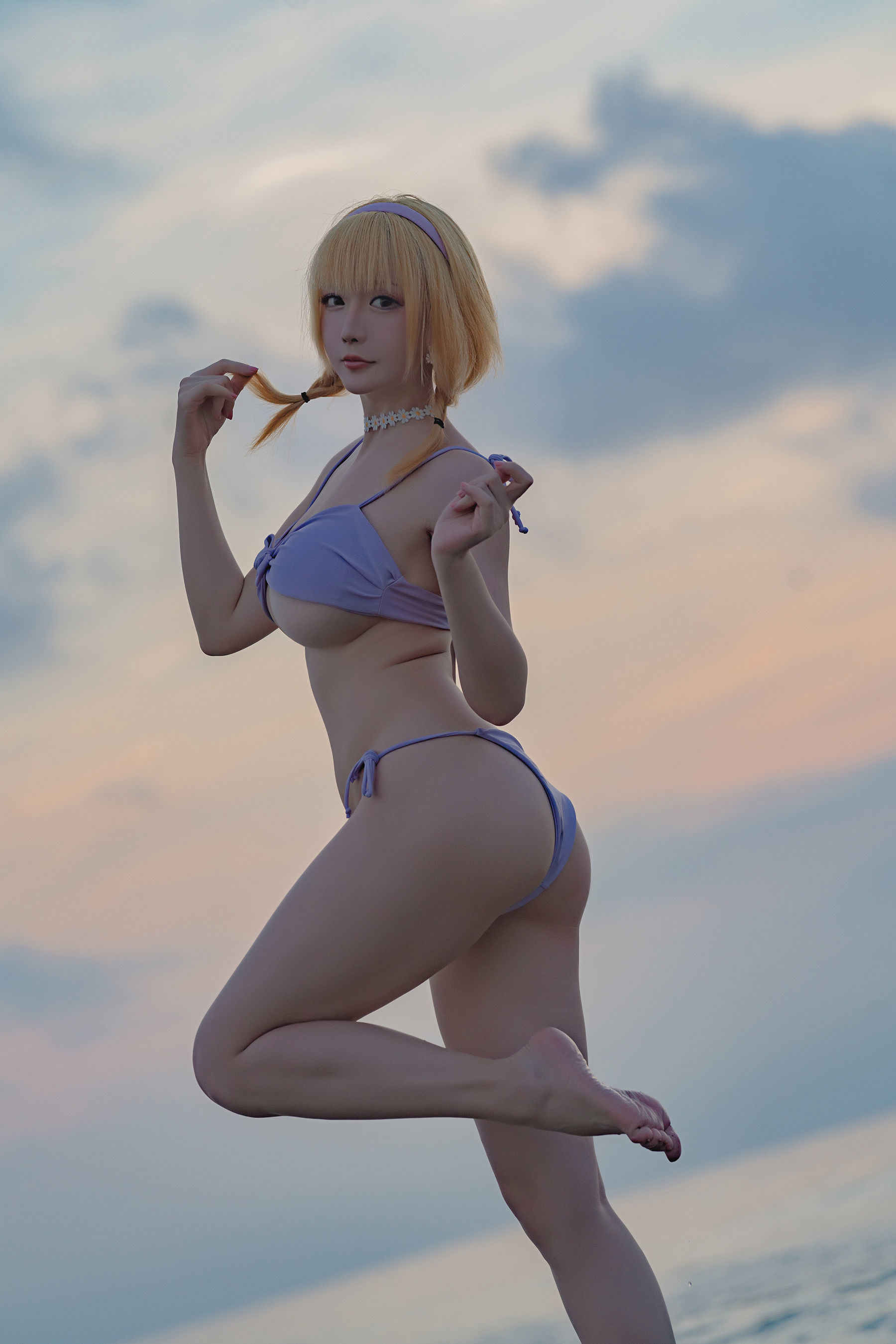 Internet Celebrity Coser Photobook] Coser Miss Xing Zhi Chi Chi - Daily Sunny Sky