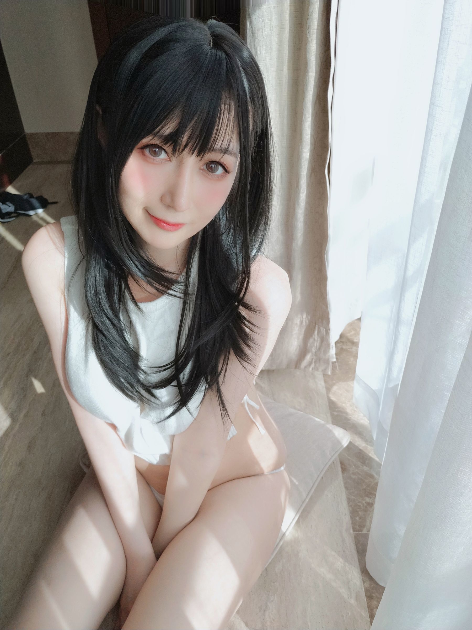 ネット有名人コスプレイヤー写真] コスプレイヤーお嬢さん白銀 - この誘惑的なセーター