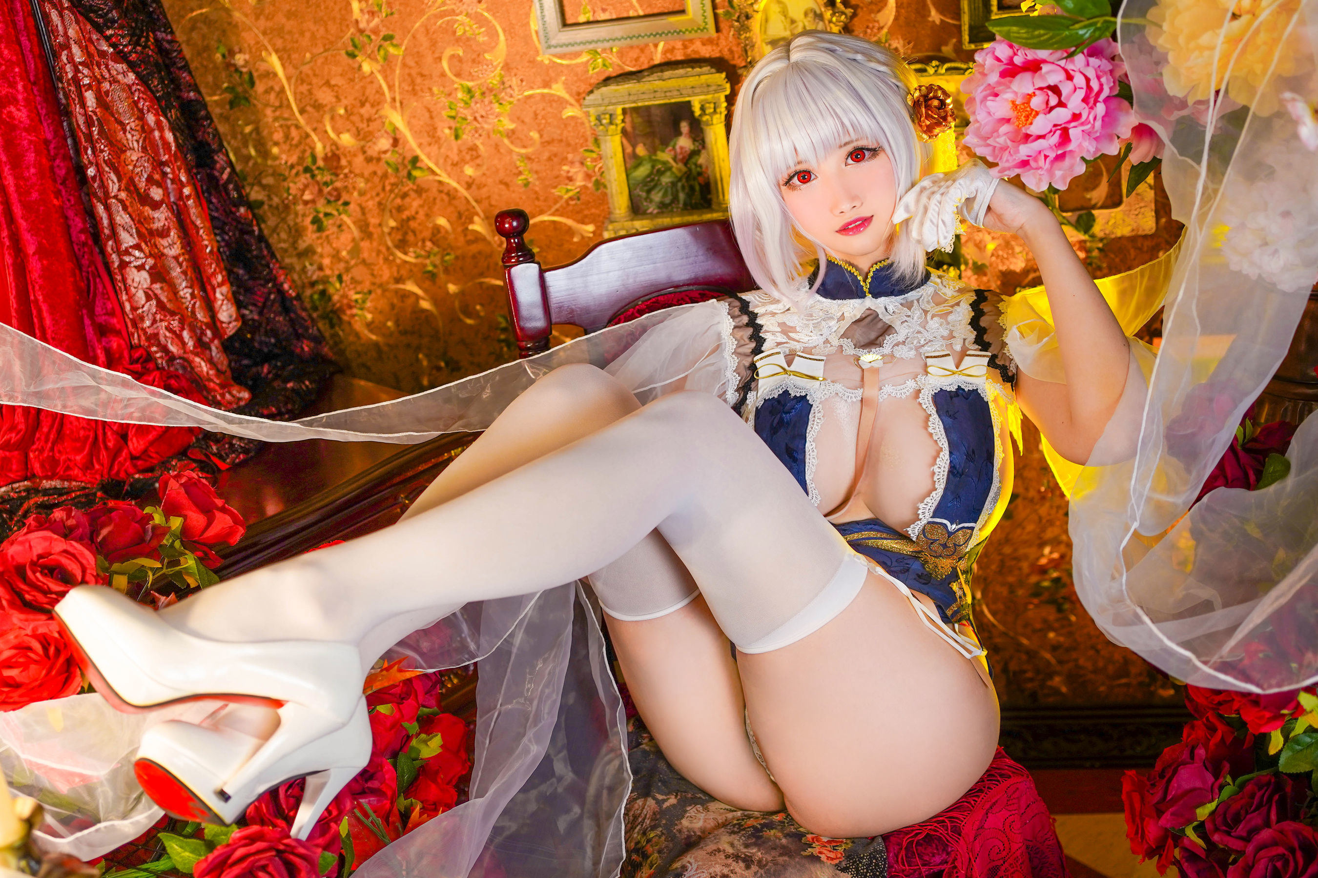웹홍 COSER 사진] Coser 현 - 카야 - 시리우스 치파오