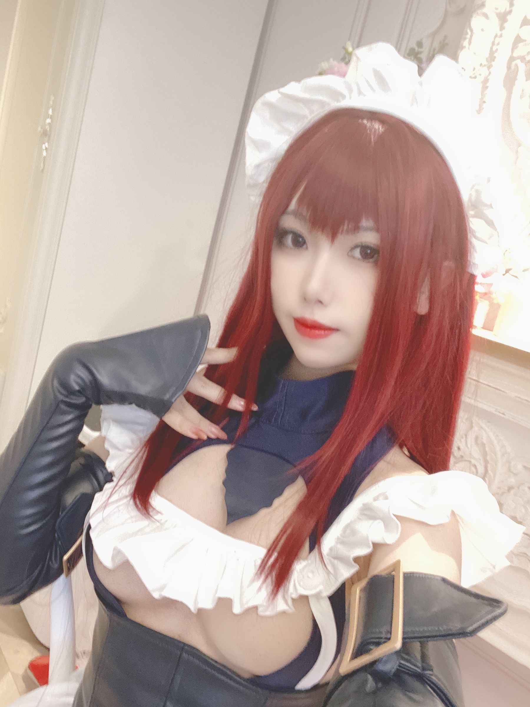 ネット有名人COSER写真] イービーイービー - スカサハ同人メイド