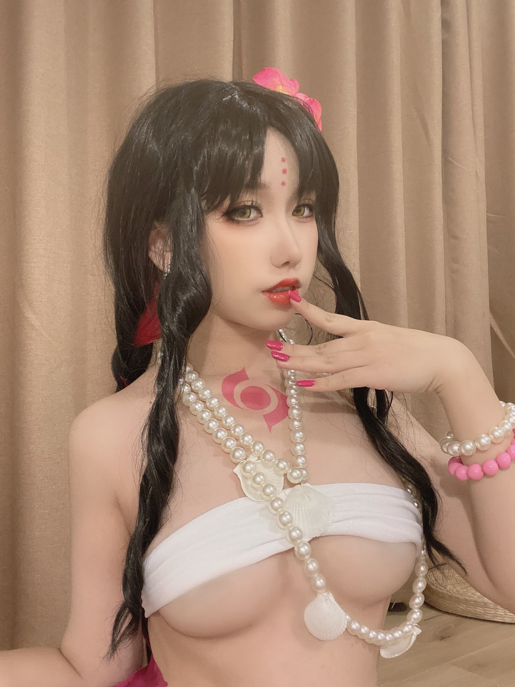 왕홍 COSER 사진] 일북이북 - 세쇼인 수영복
