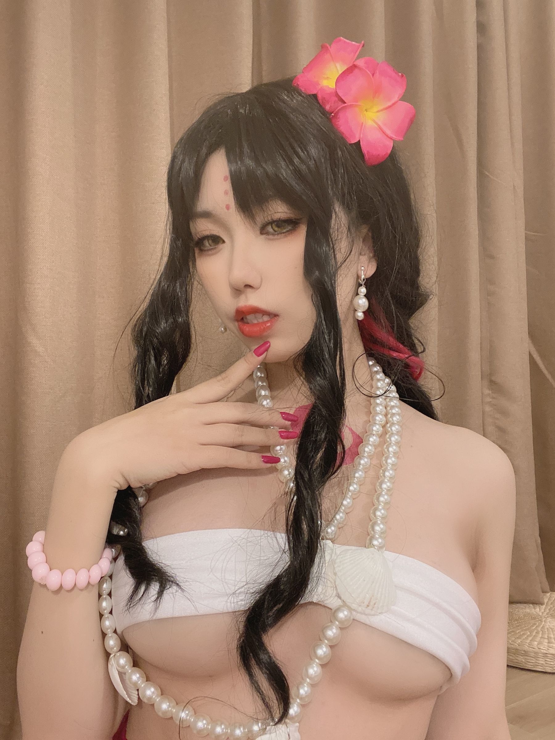 왕홍 COSER 사진] 일북이북 - 세쇼인 수영복