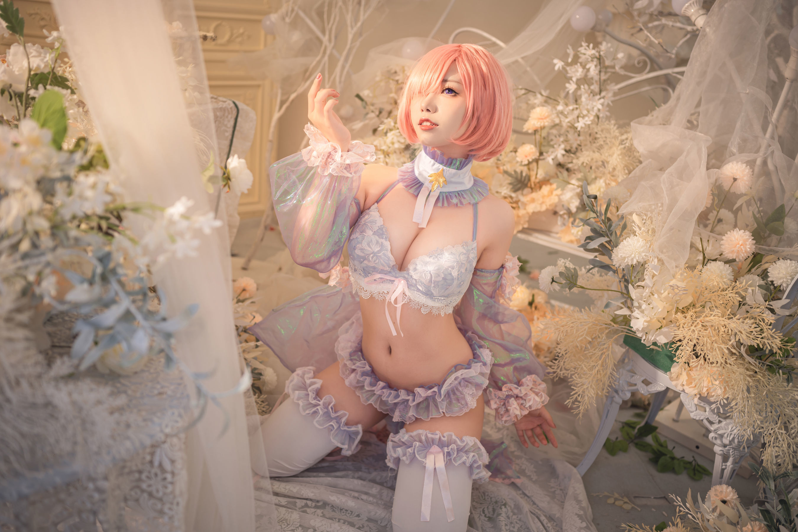 ネット紅 COSER 写真] イーペイイーペイ - マシュ 同人服