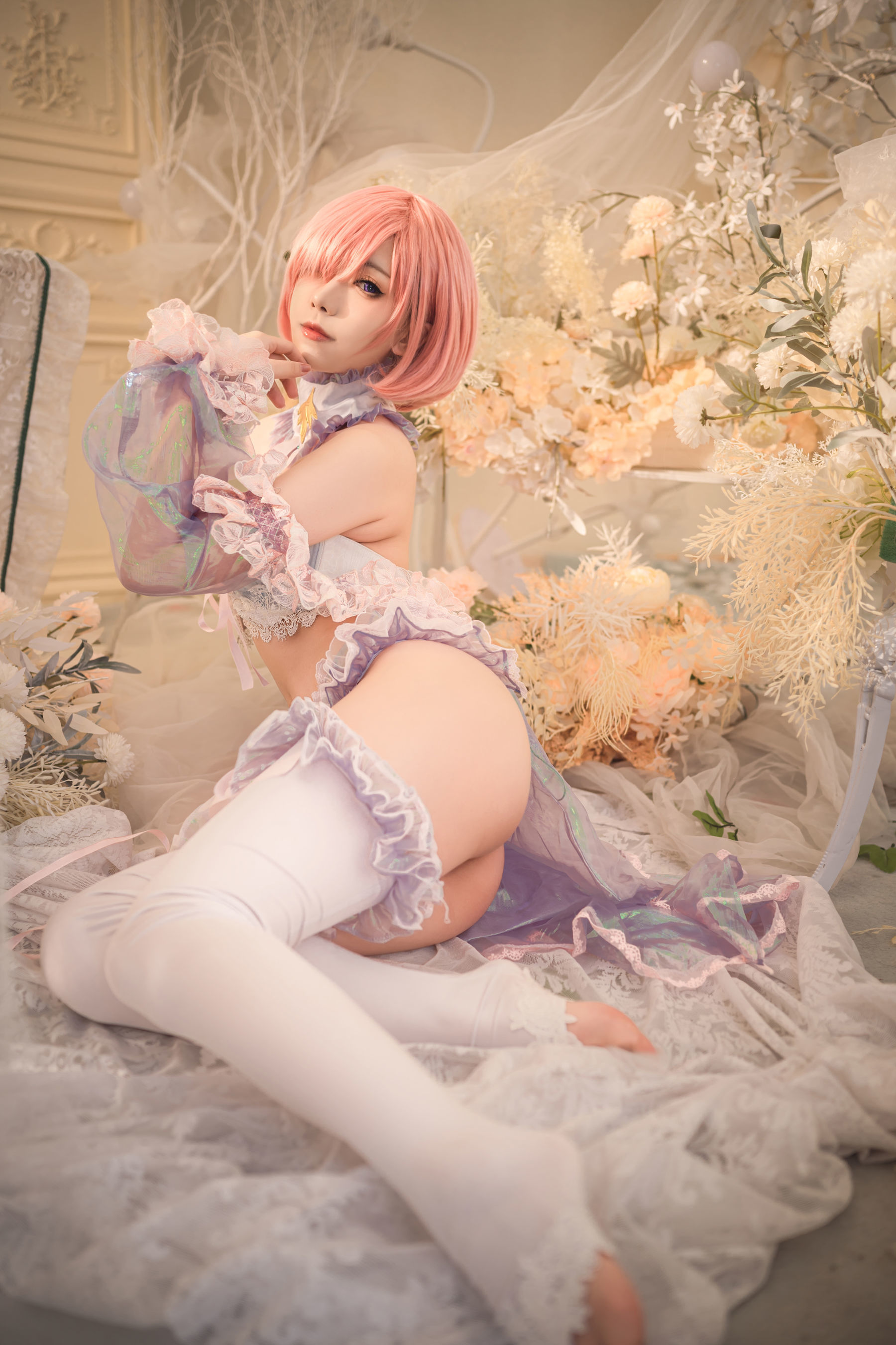 ネット紅 COSER 写真] イーペイイーペイ - マシュ 同人服