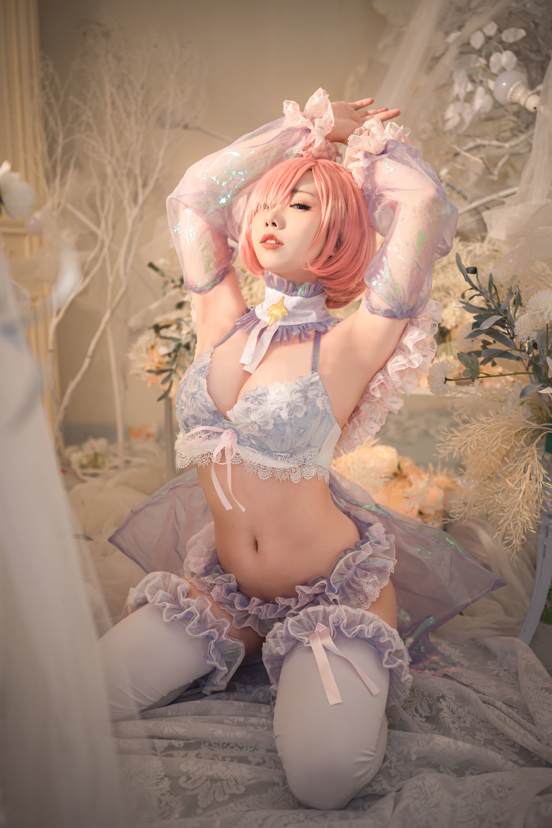 ネット紅 COSER 写真] イーペイイーペイ - マシュ 同人服