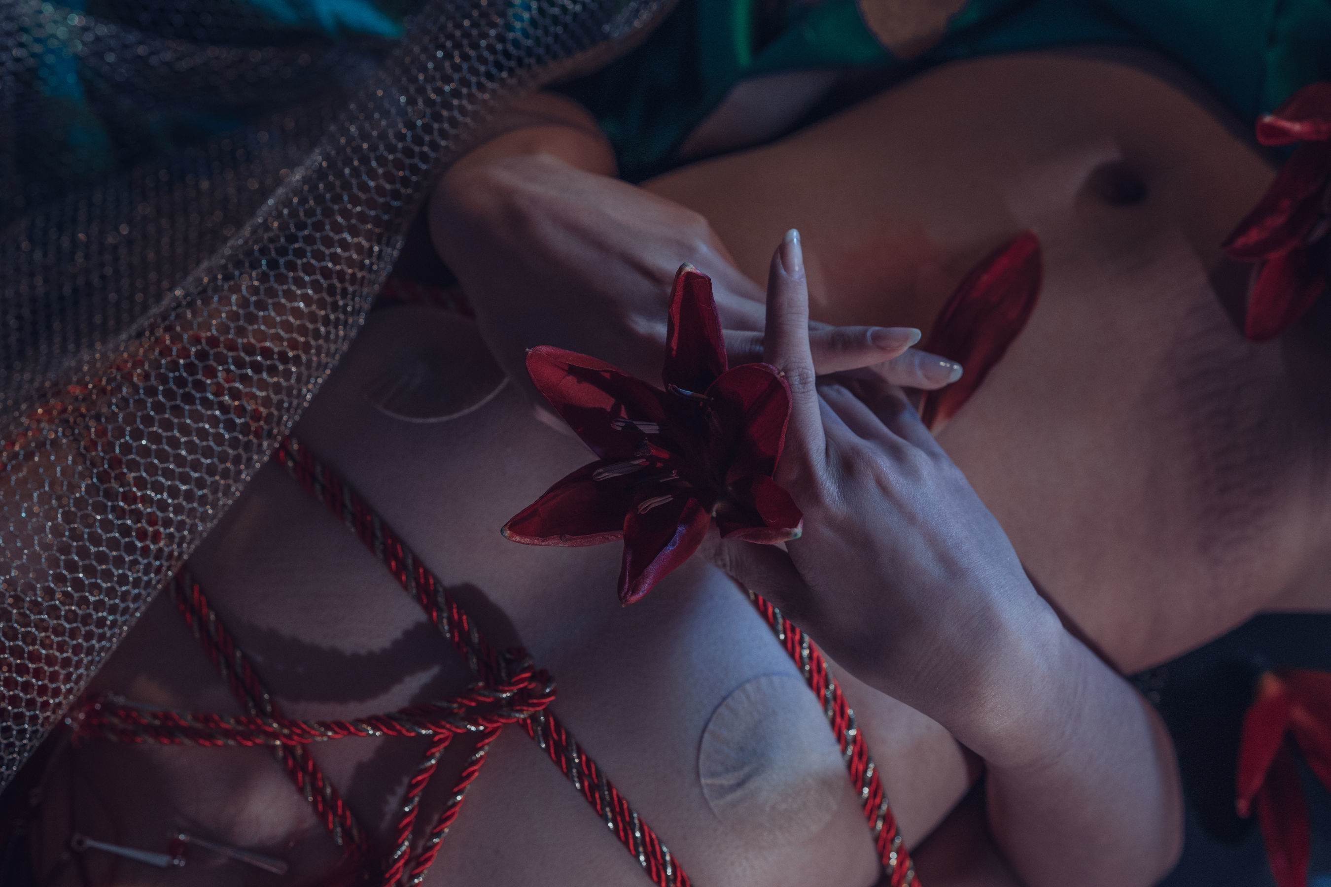 Internet Celebrity Coser Photobook] Yun Xi Xi - Flower and Rope
