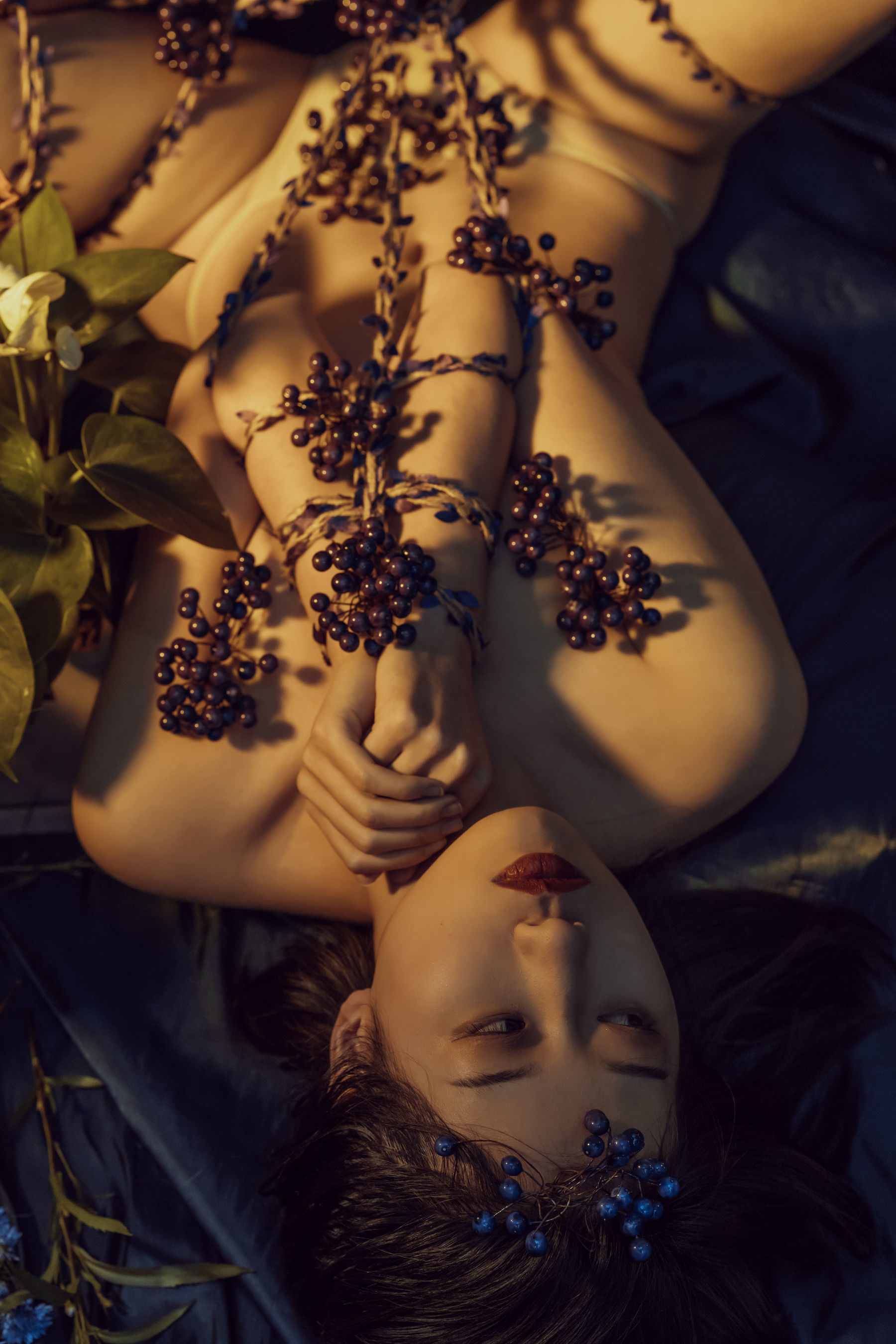 인터넷 유명인 COSER 사진집] 윤시시 - 꽃과 밧줄