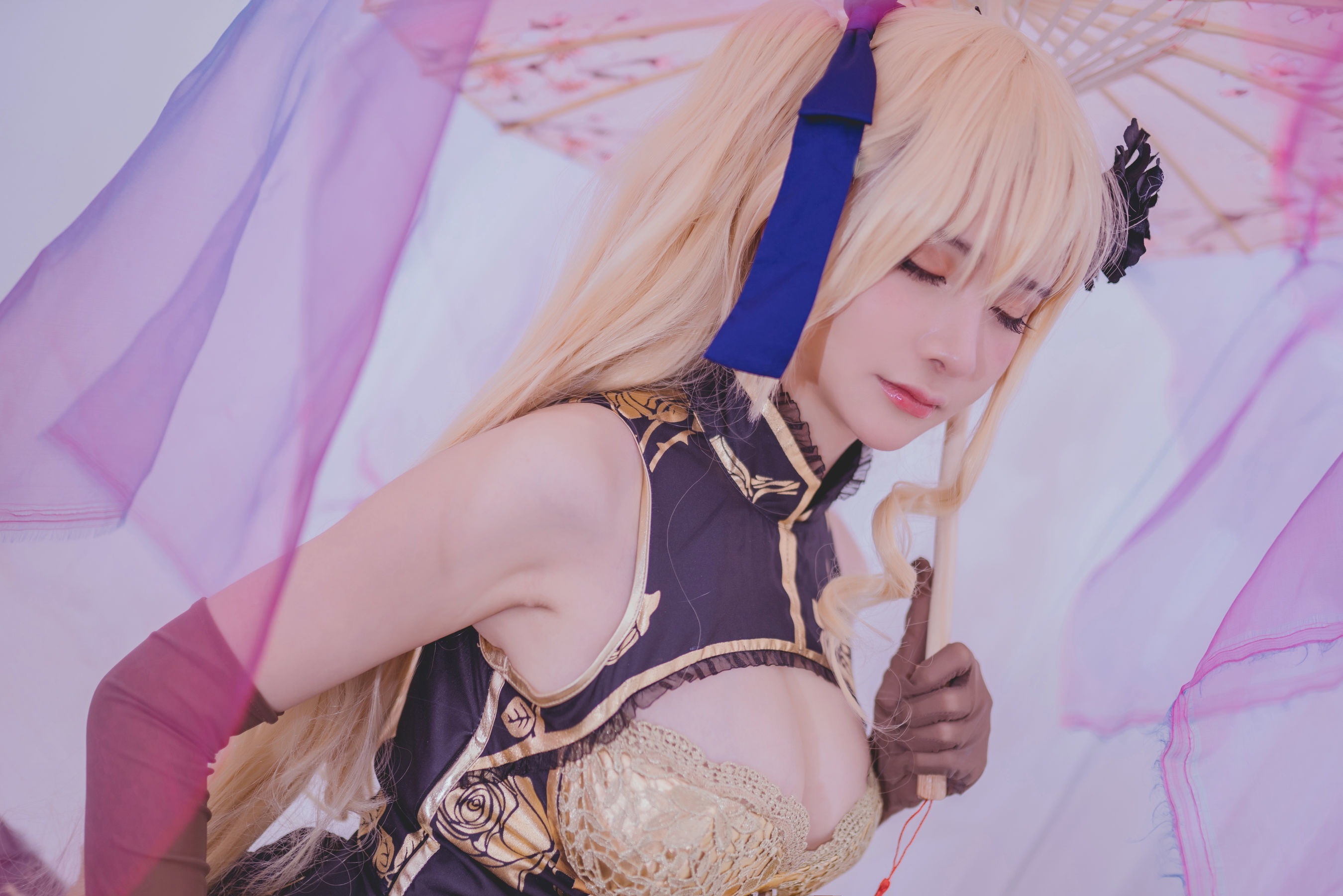 Ảnh Coser Ngôi sao mạng] Qian Yu_rr - Ảo tưởng Kim Liên
