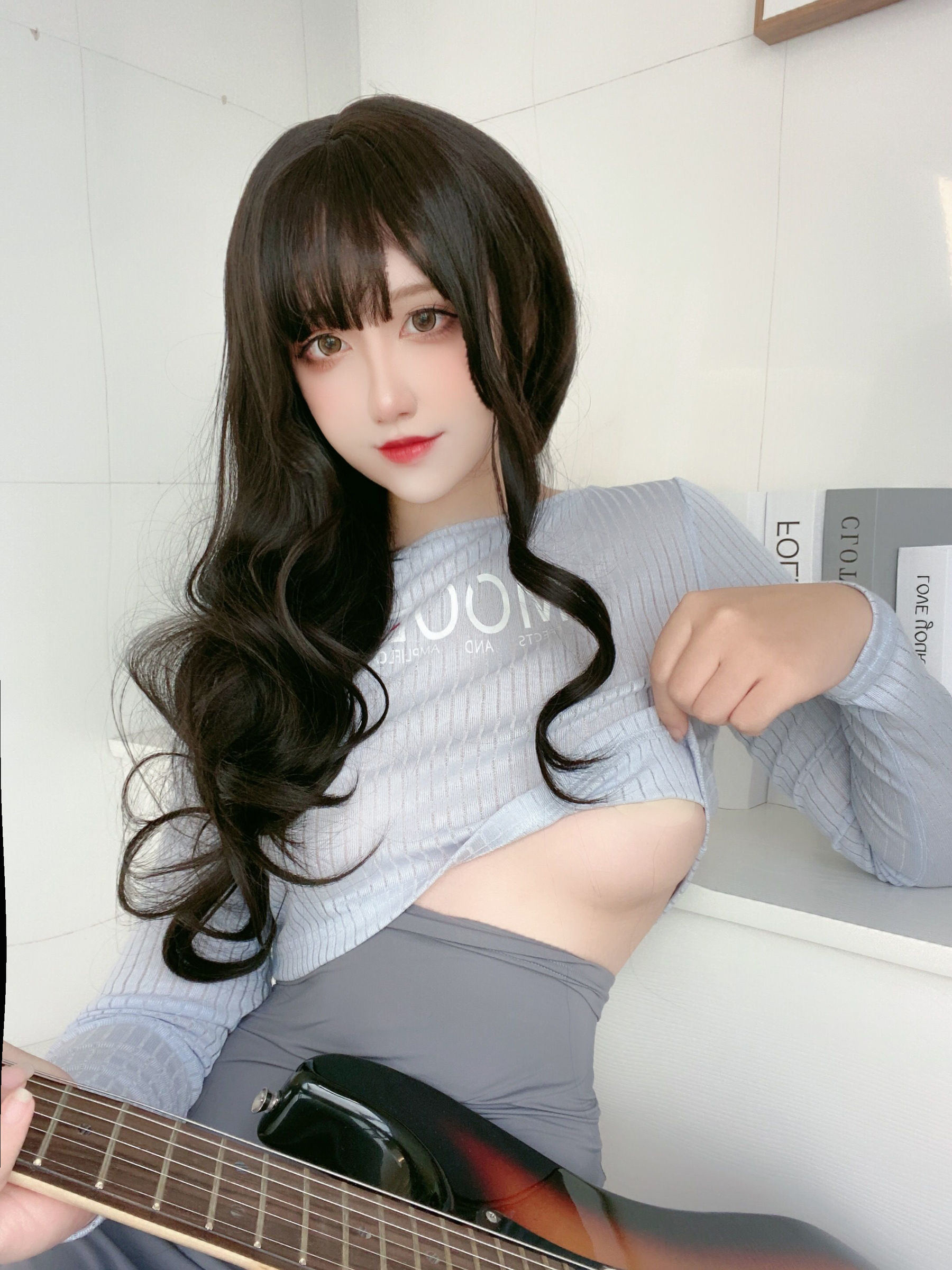 Ảnh Net Hồng COSER] Blogger Anime Cửu Khúc Jean - Guitar Muội Muội