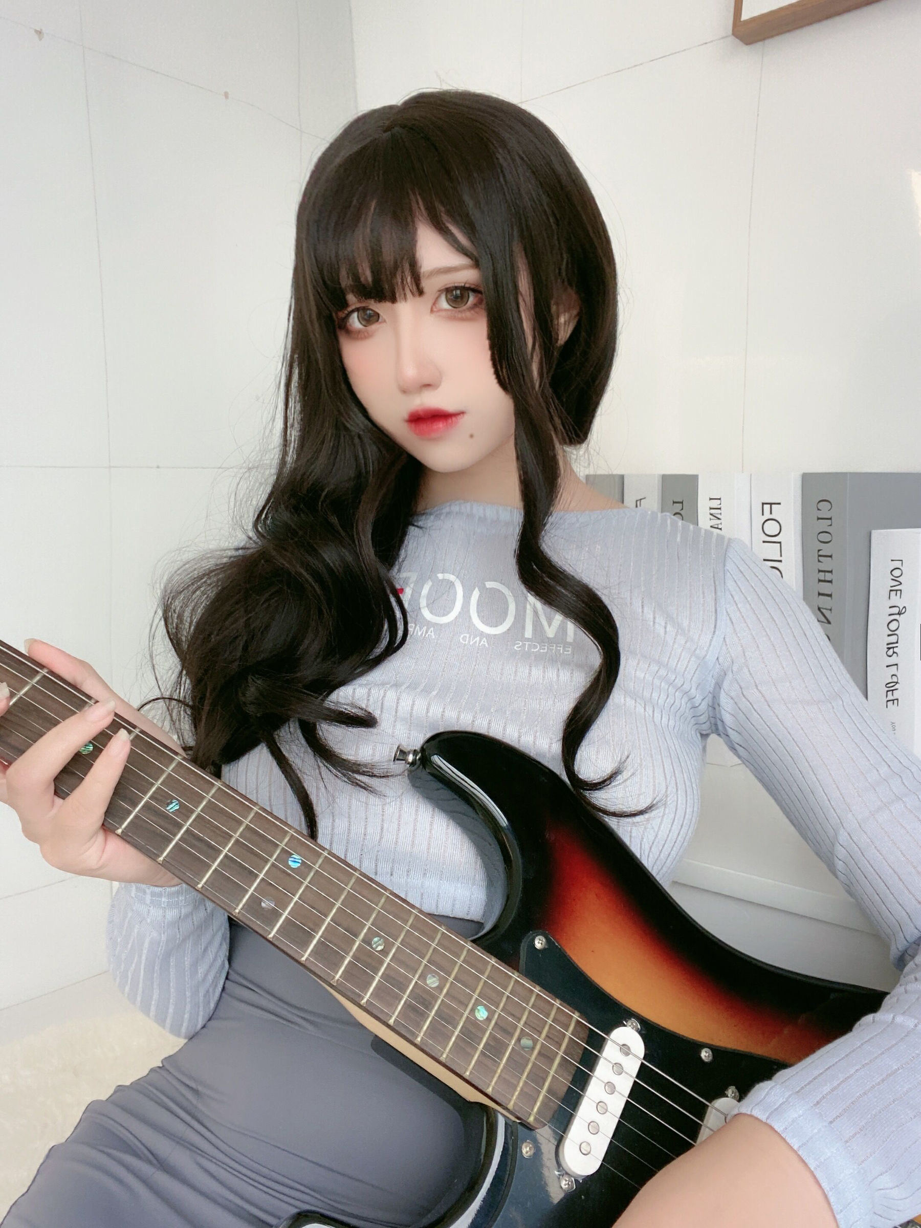 Ảnh Net Hồng COSER] Blogger Anime Cửu Khúc Jean - Guitar Muội Muội
