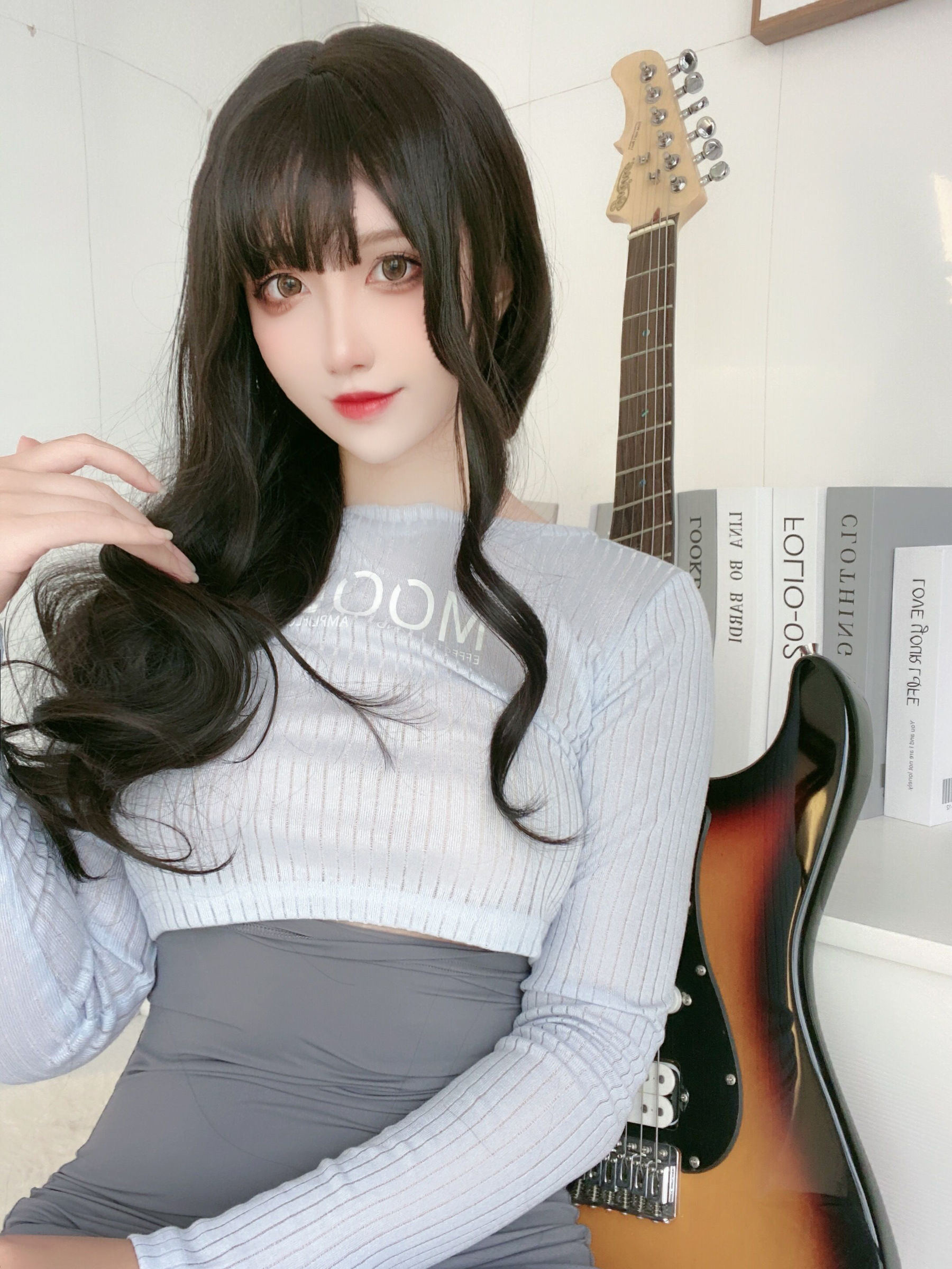 Ảnh Net Hồng COSER] Blogger Anime Cửu Khúc Jean - Guitar Muội Muội