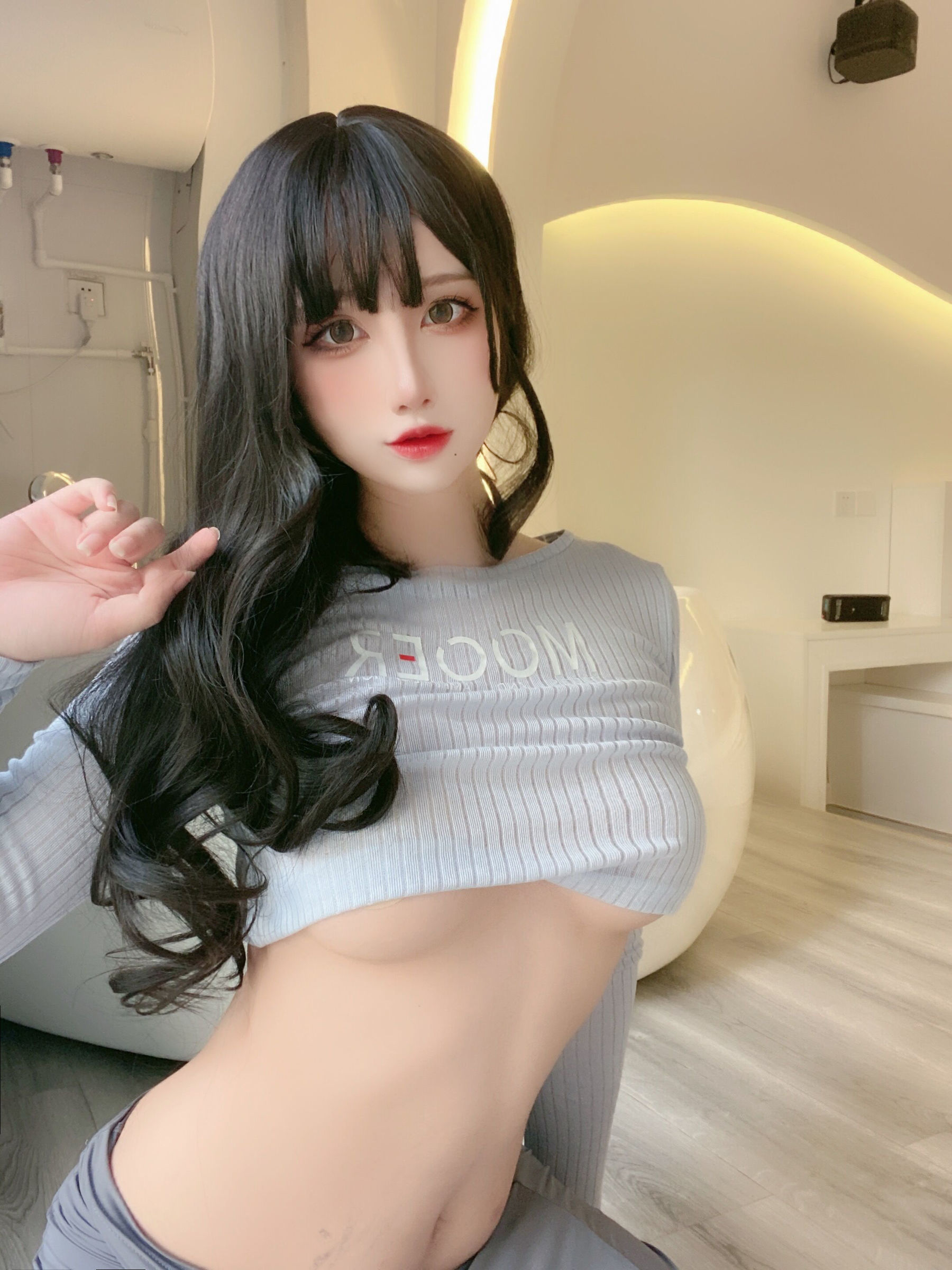 [网红COSER写真] 动漫博主九曲Jean - 吉他妹妹