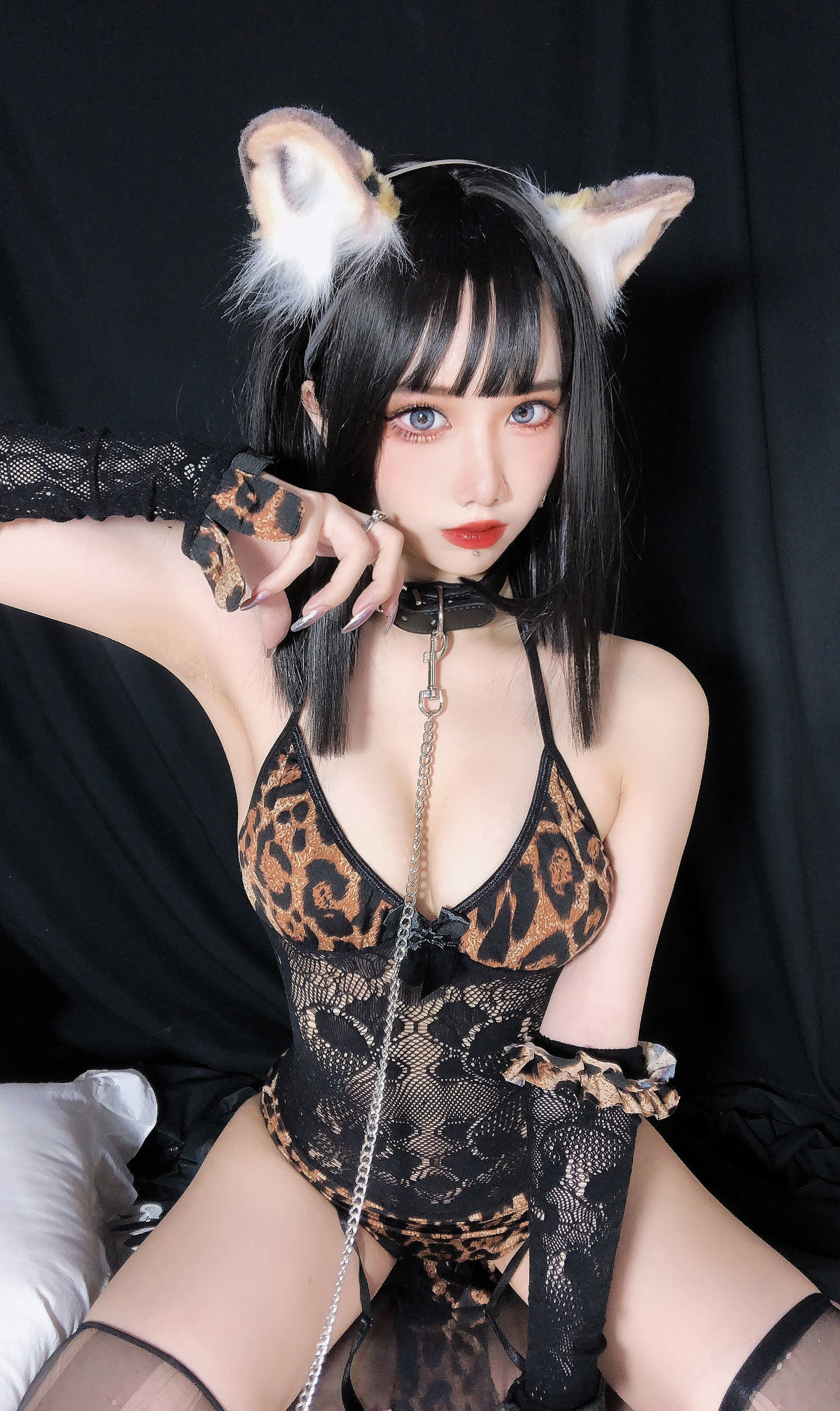 Internet Celebrity Cosplayer Photobook] Anime Blogger Guo Mei Jiang w - Leopard Girl Little Sister