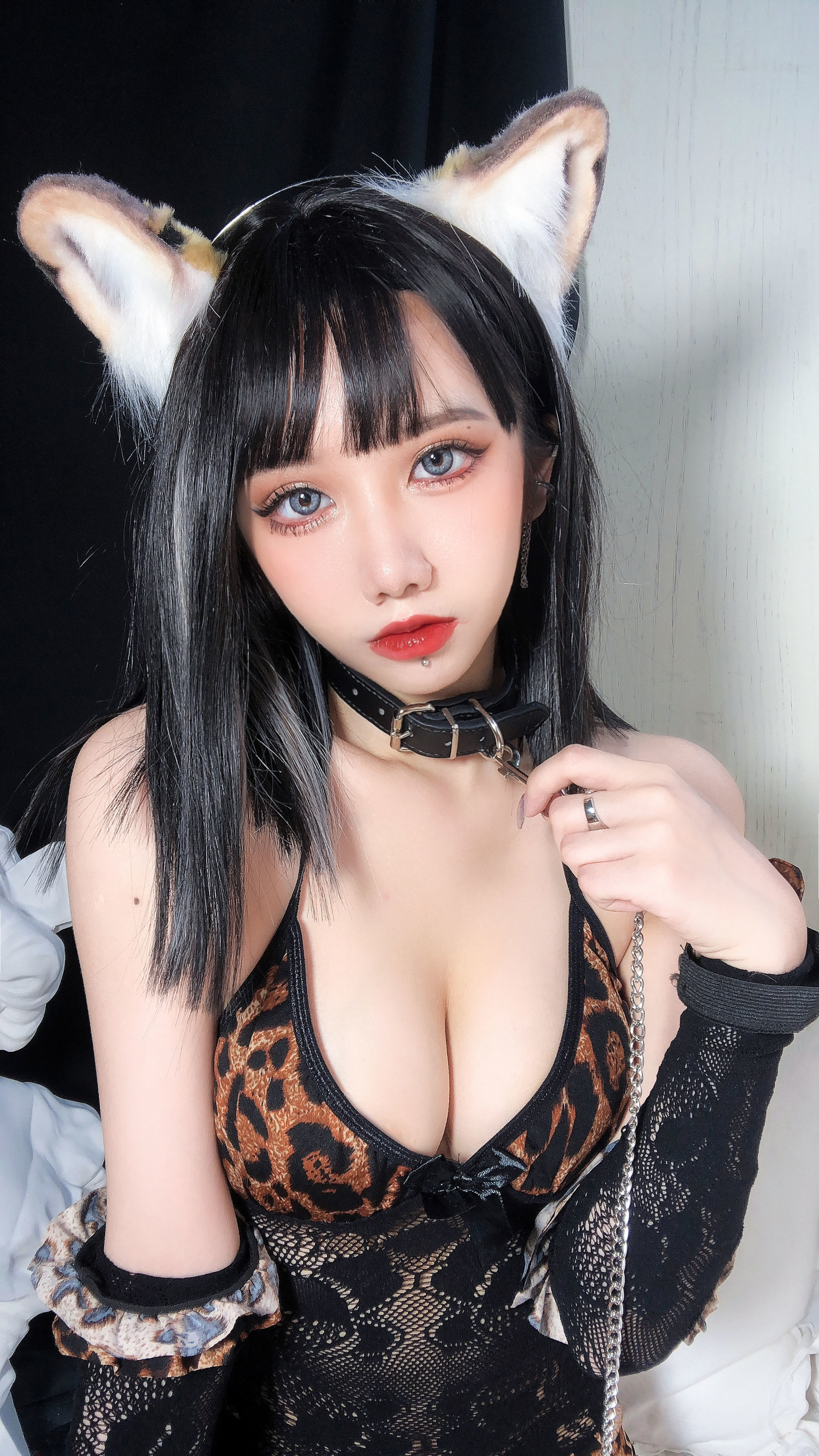 Internet Celebrity Cosplayer Photobook] Anime Blogger Guo Mei Jiang w - Leopard Girl Little Sister