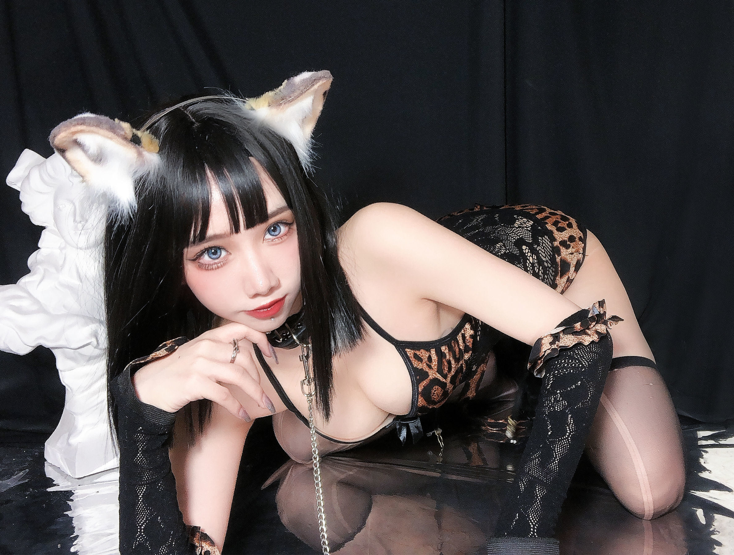 Internet Celebrity Cosplayer Photobook] Anime Blogger Guo Mei Jiang w - Leopard Girl Little Sister