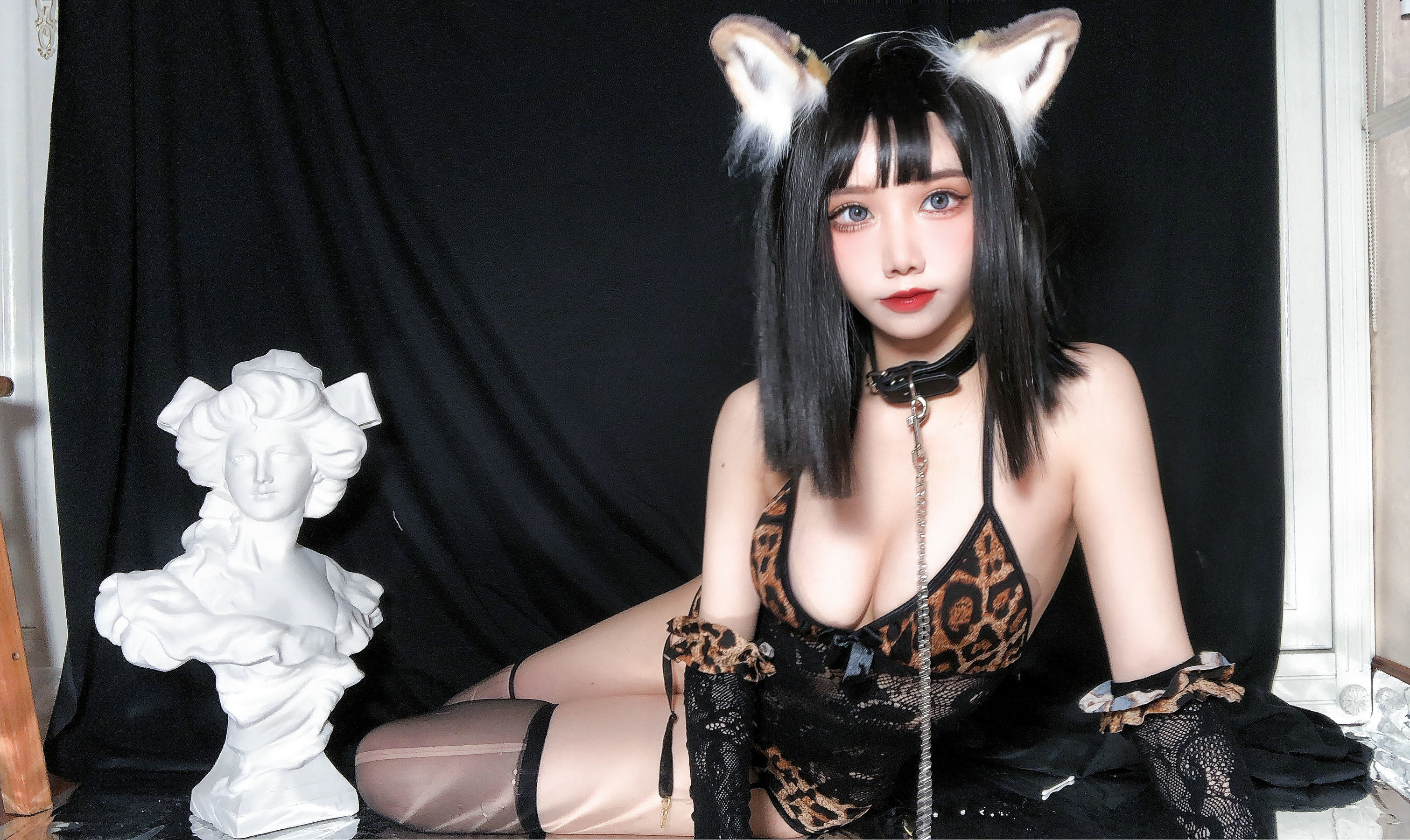 Ảnh Cosplayer Ngôi Sao Mạng] Blogger Anime Quả Mê Jiang w - Em Gái Báo Nữ
