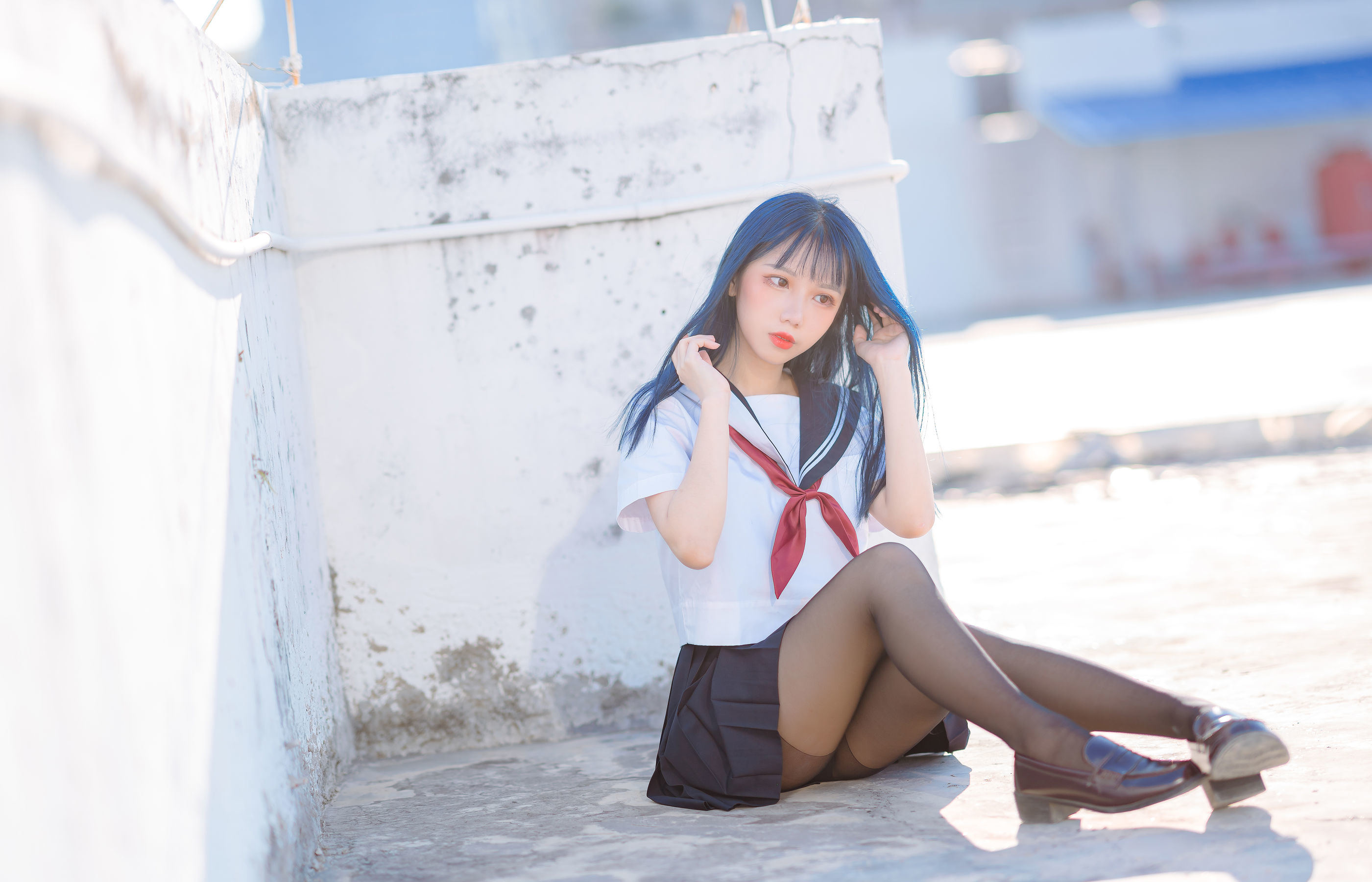 JK Cosplay：动漫博主果咩酱w - JK