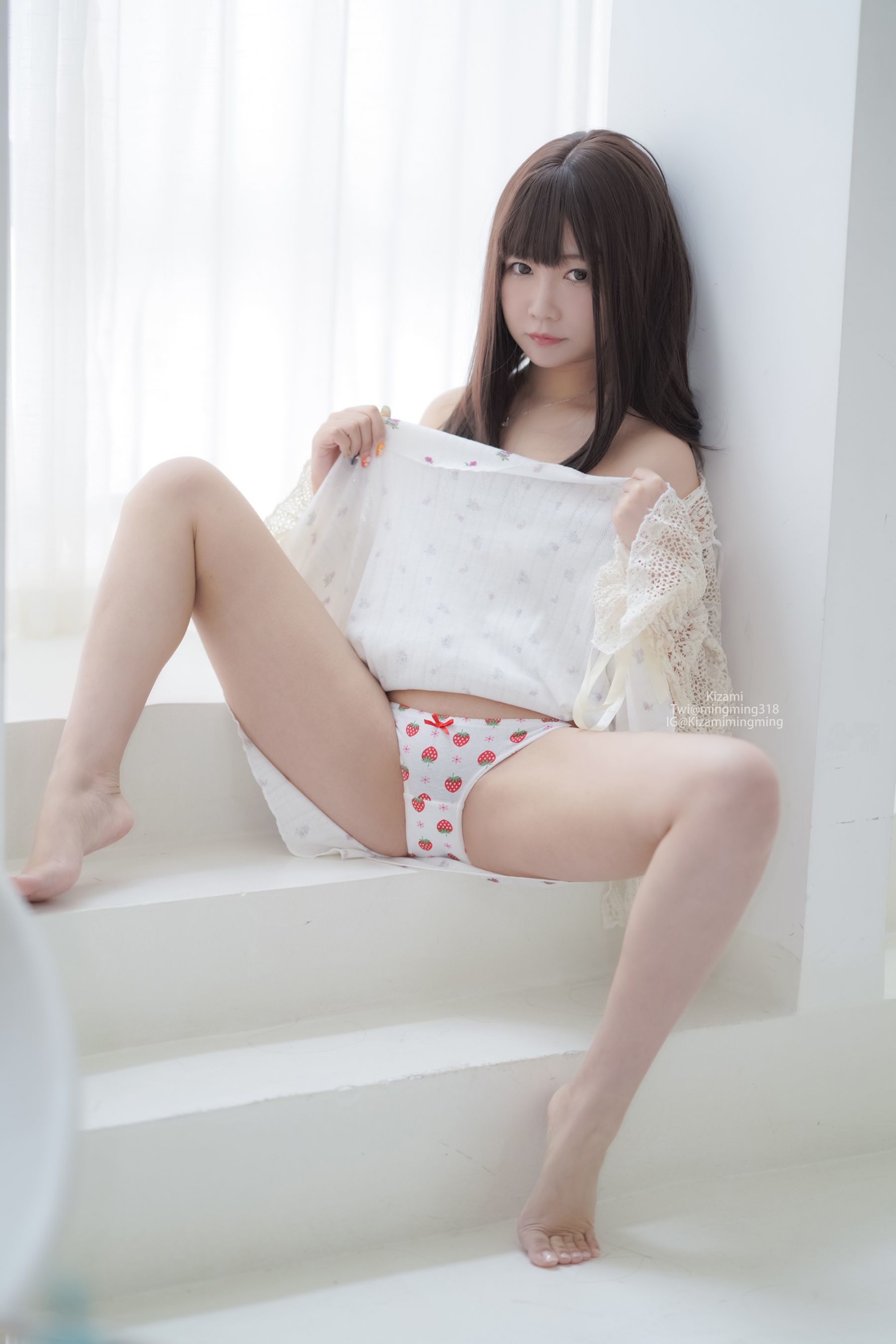 銘銘Kizami] Fantia 2021.09 針織衫+睡衣系列