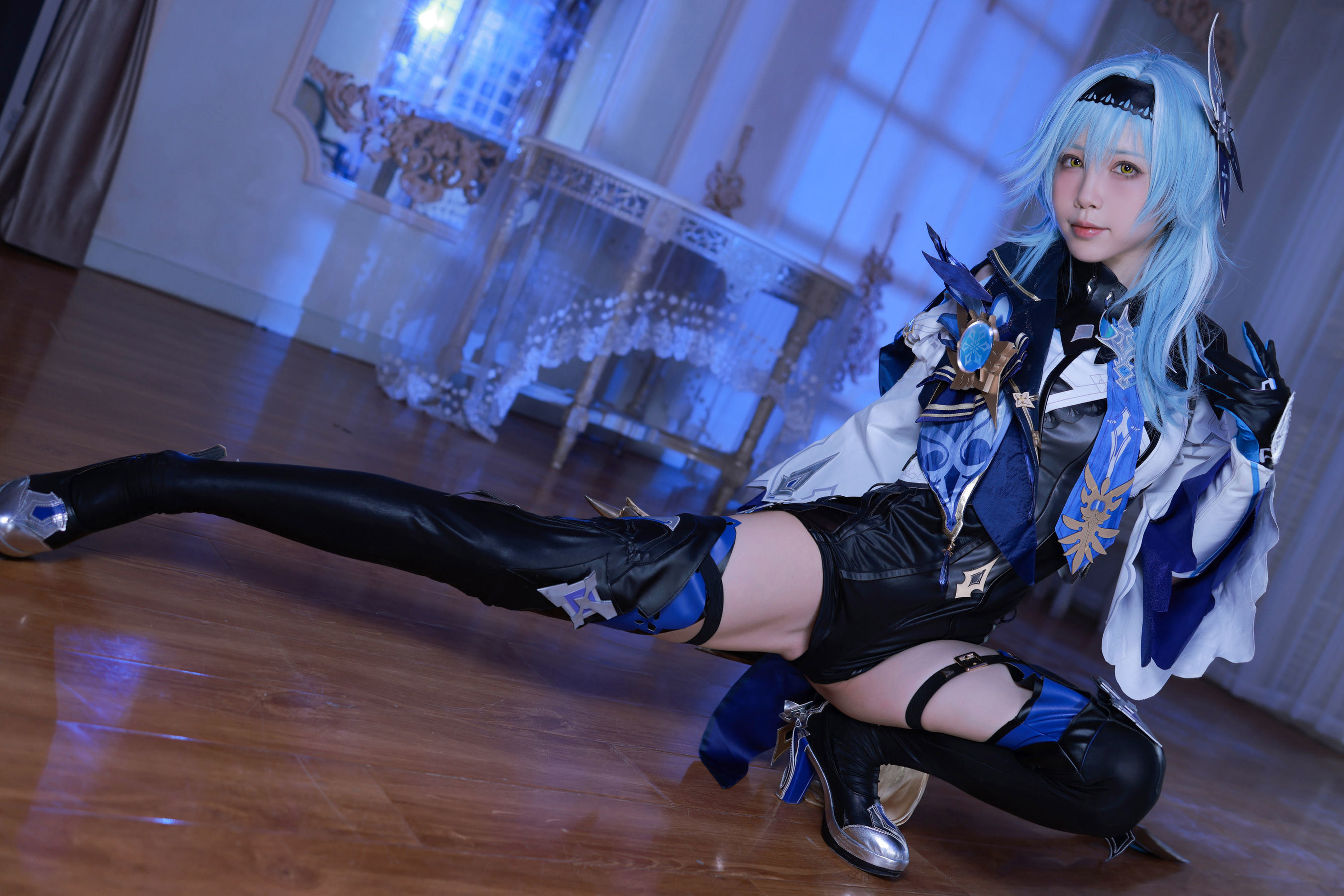 [Online celebrity COSER photo] Anime blogger Shuimiao aqua - Genshin Impact Youra