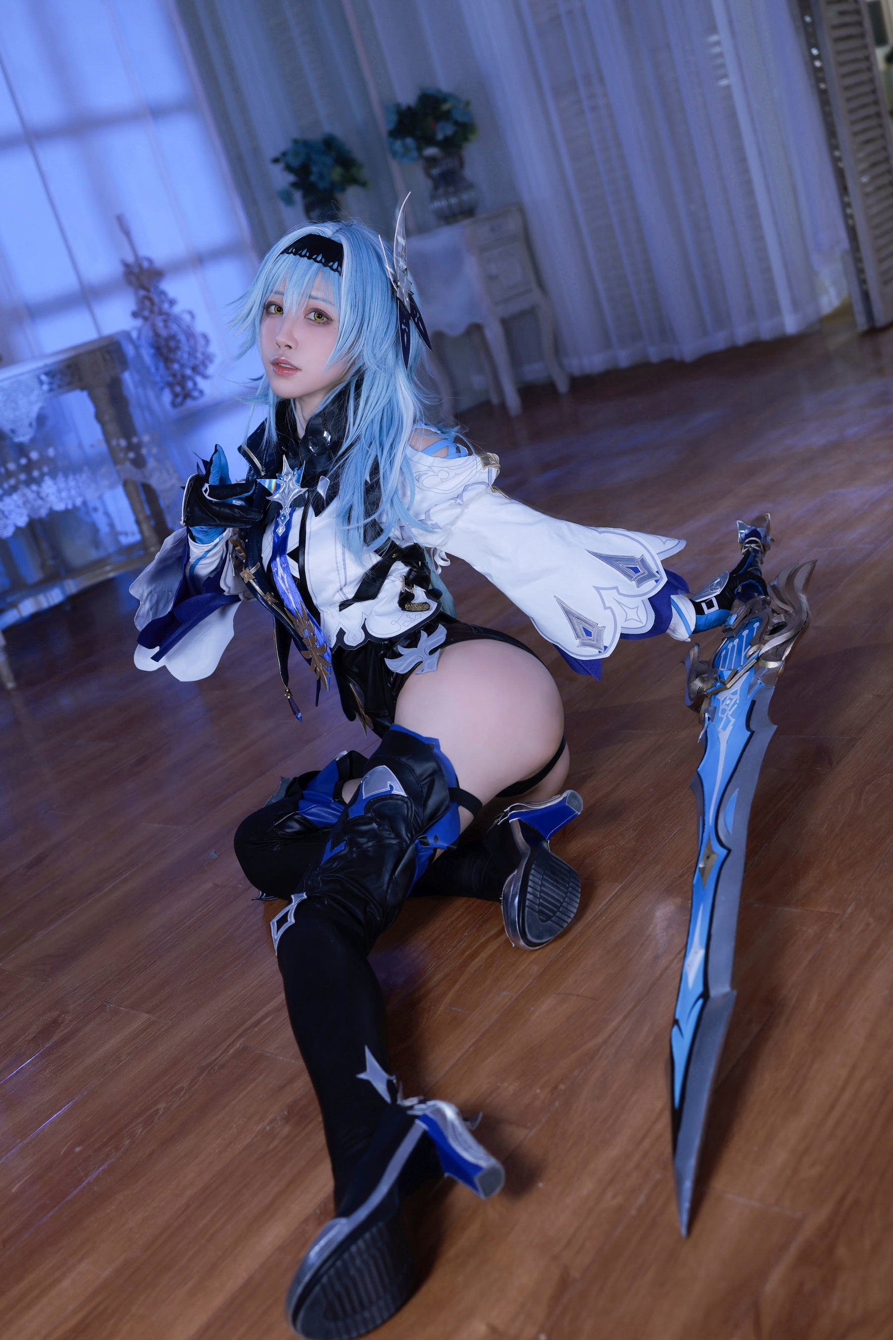 [Online celebrity COSER photo] Anime blogger Shuimiao aqua - Genshin Impact Youra