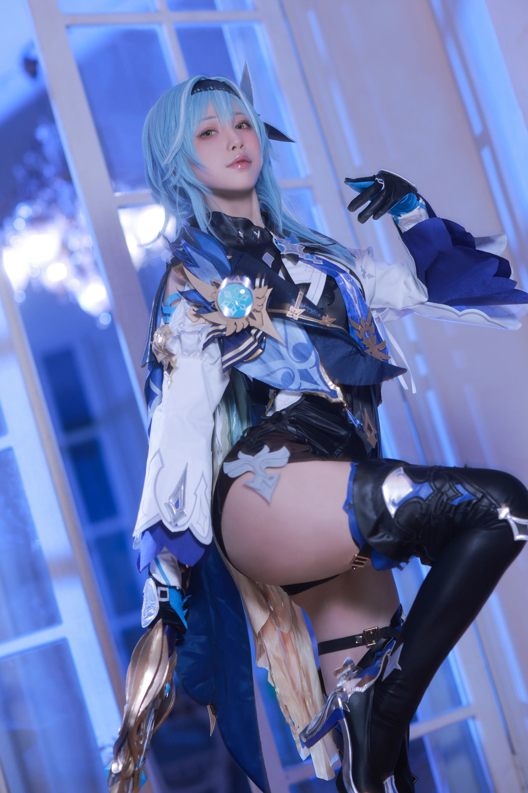 Ảnh chụp Net Red COSER] Blogger Anime Shui Miao Aqua - Genshin Impact Eula Nguyên Tác
