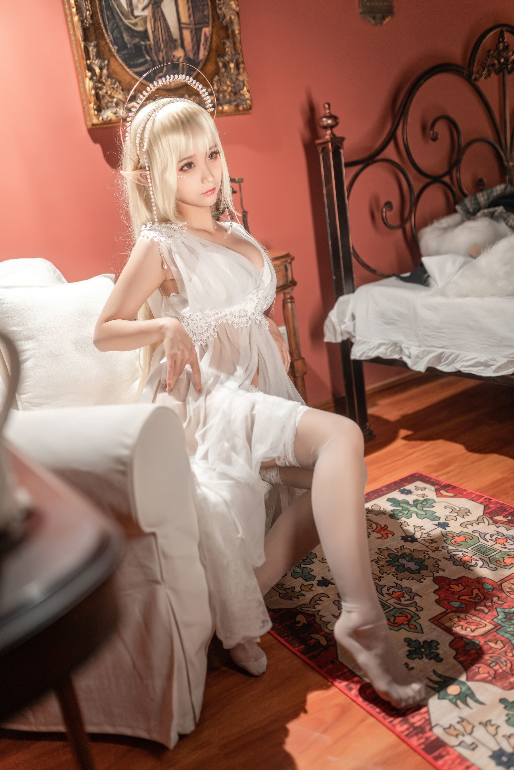 ネット有名人コスプレイヤー写真] アニメブロガー チュンモモ - 尖耳の国度 シャエルフ