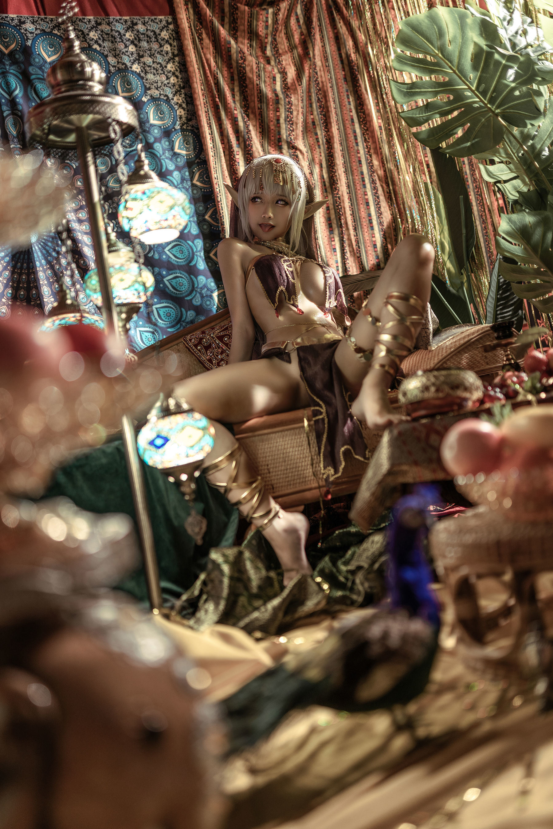 Net hồng COSER ảnh chụp] Blogger anime Stun Mò Mò - Hắc Thú