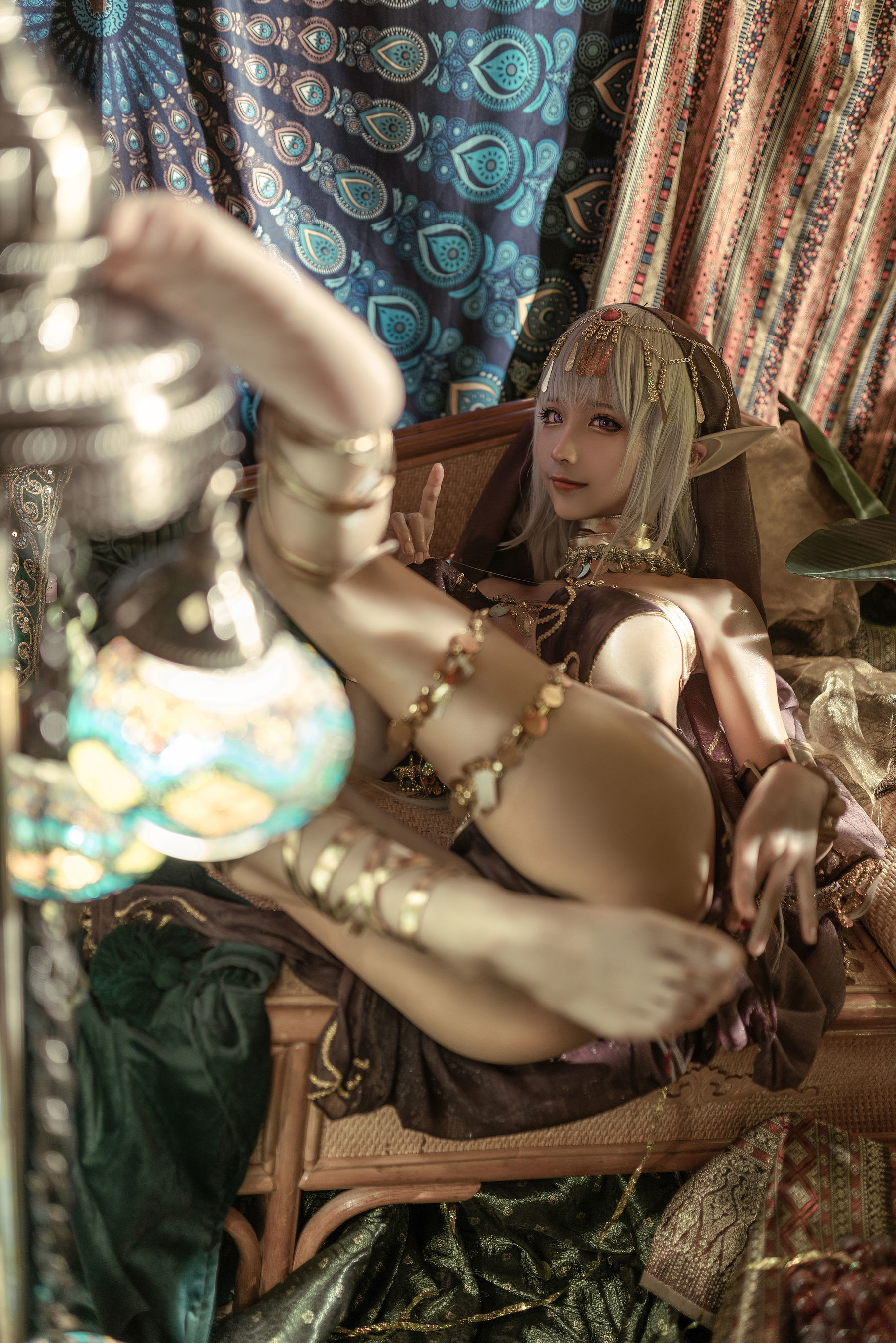 Net hồng COSER ảnh chụp] Blogger anime Stun Mò Mò - Hắc Thú