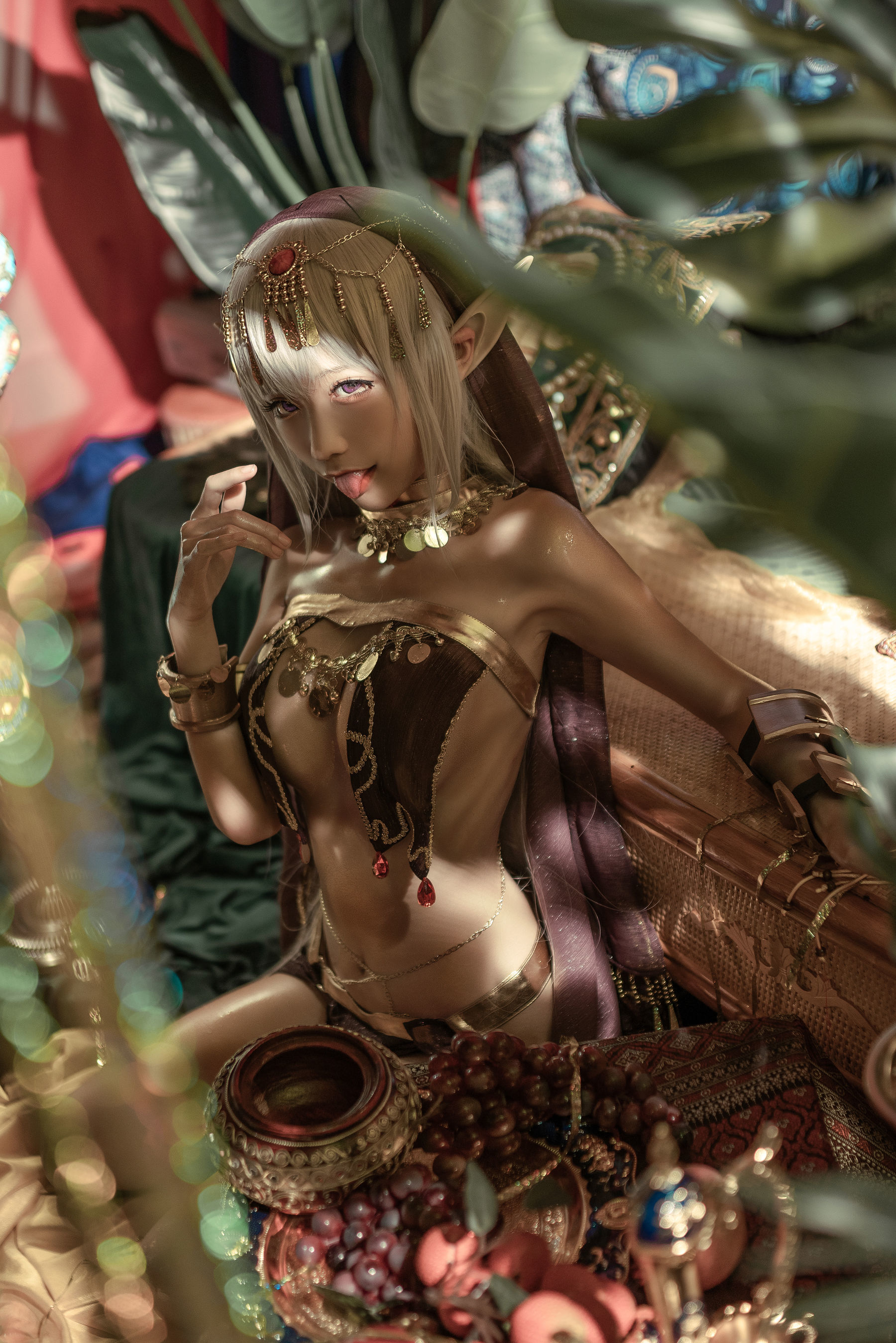 Net hồng COSER ảnh chụp] Blogger anime Stun Mò Mò - Hắc Thú