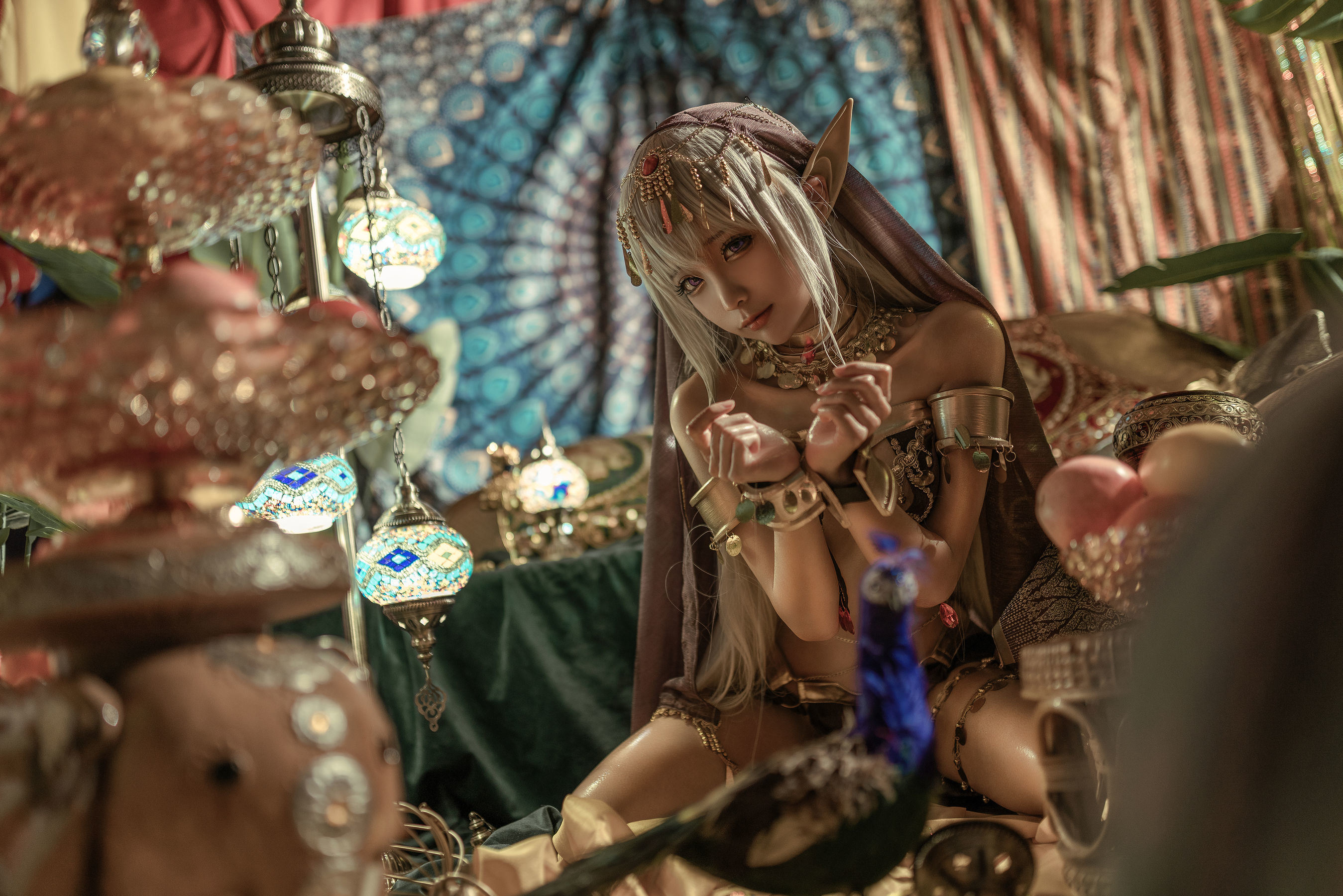 Net hồng COSER ảnh chụp] Blogger anime Stun Mò Mò - Hắc Thú