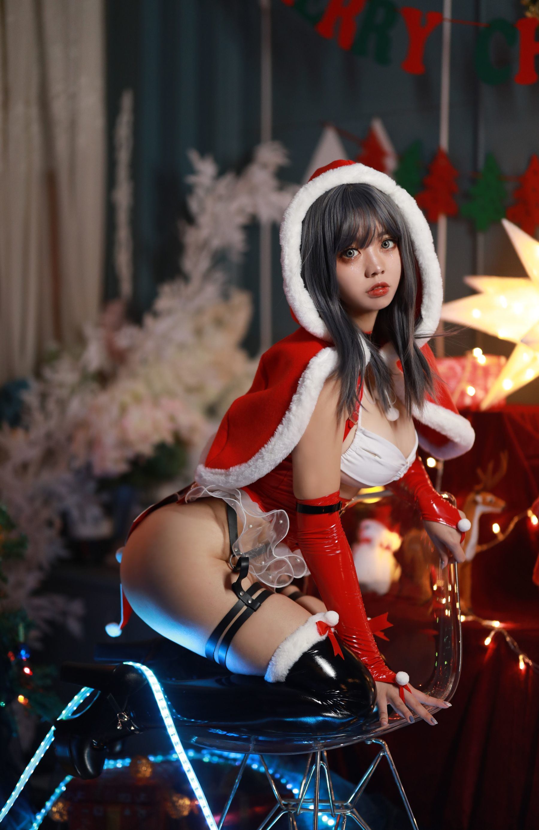 Sổ ảnh Coser Ngôi sao mạng] Ah Rị Rị_Ganlory - Giáng Sinh