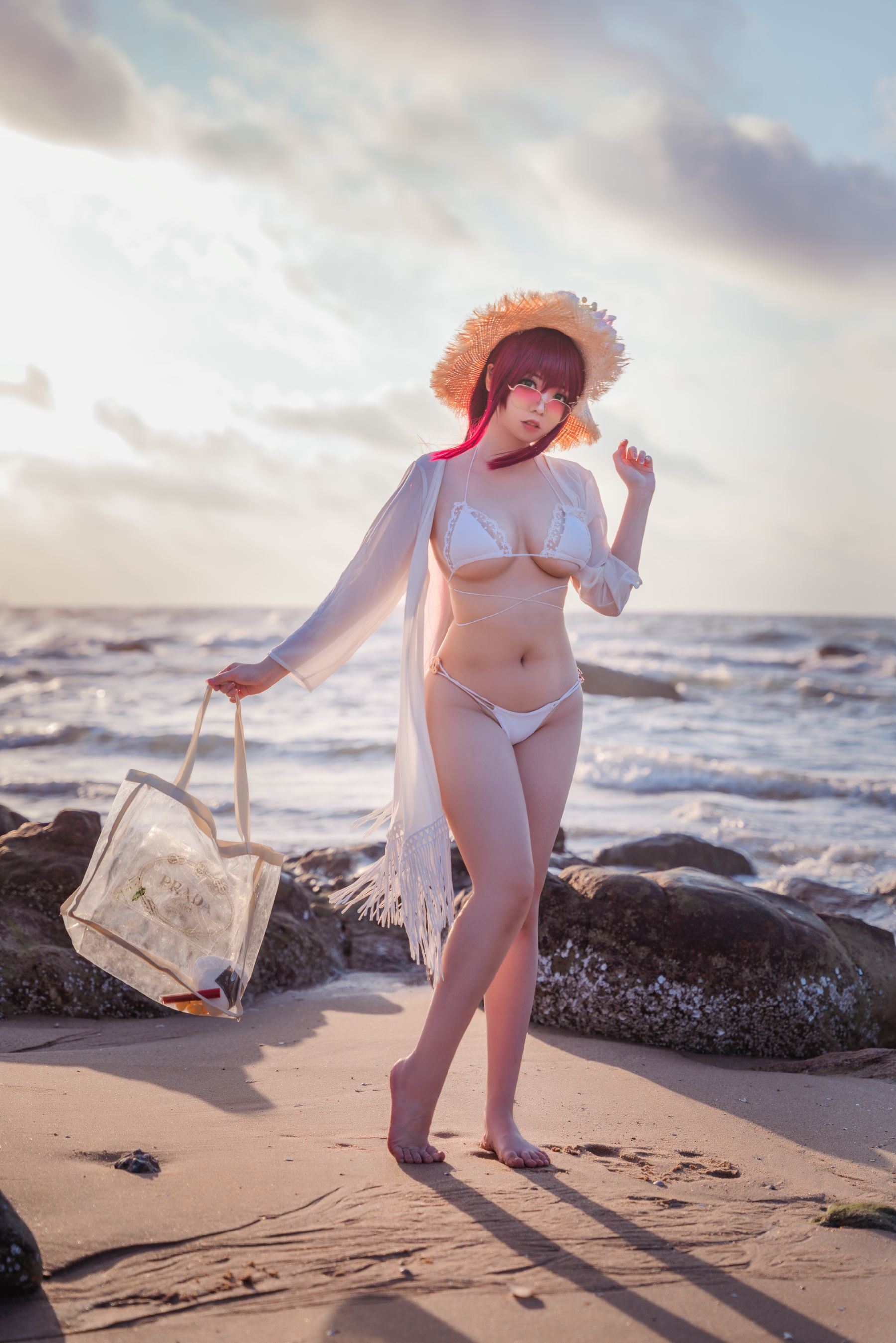 Internet Celebrity Coser Photobook] Ah Ri Ri_Ganlory - Xu Ku Fu Swimsuit