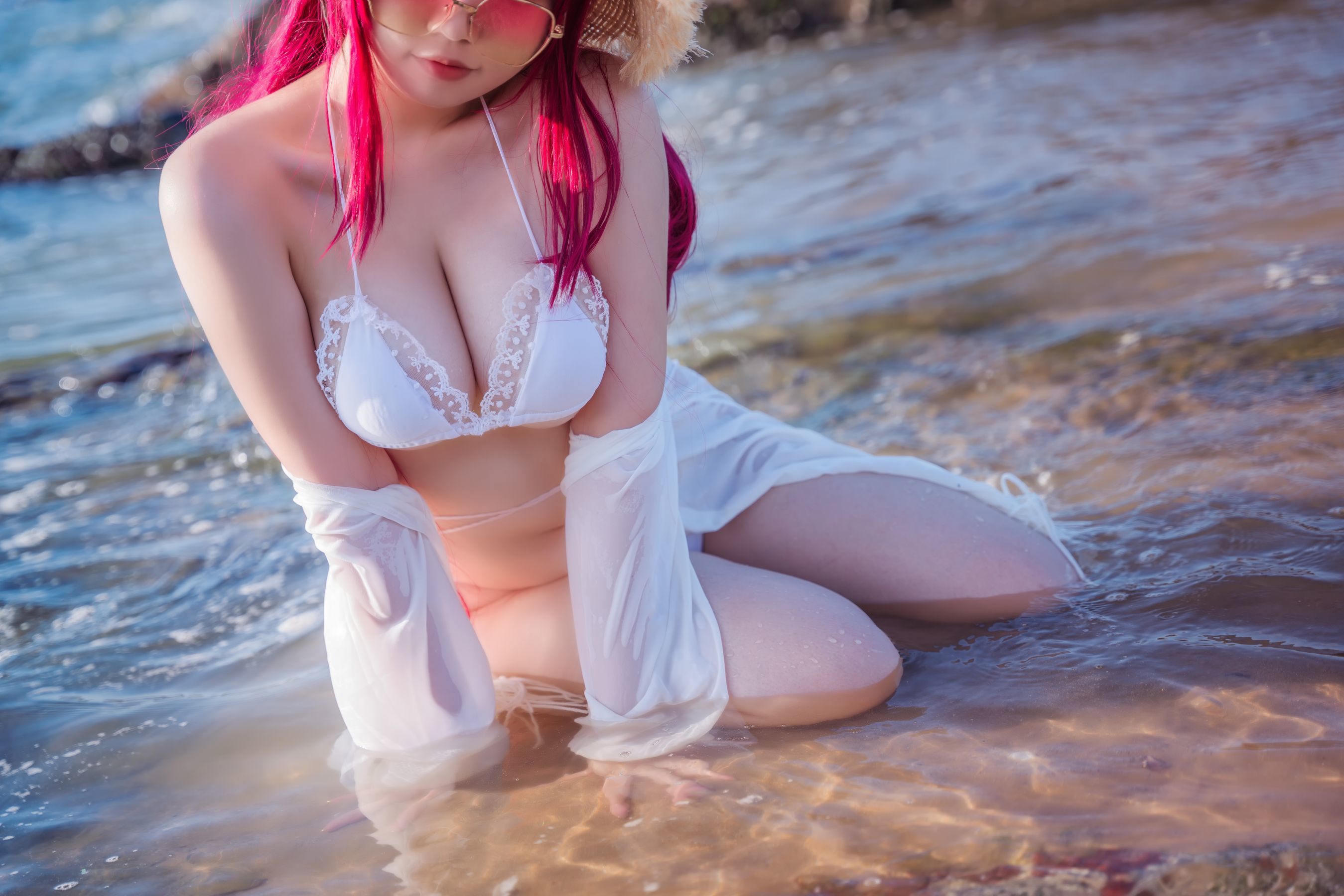 Internet Celebrity Coser Photobook] Ah Ri Ri_Ganlory - Xu Ku Fu Swimsuit
