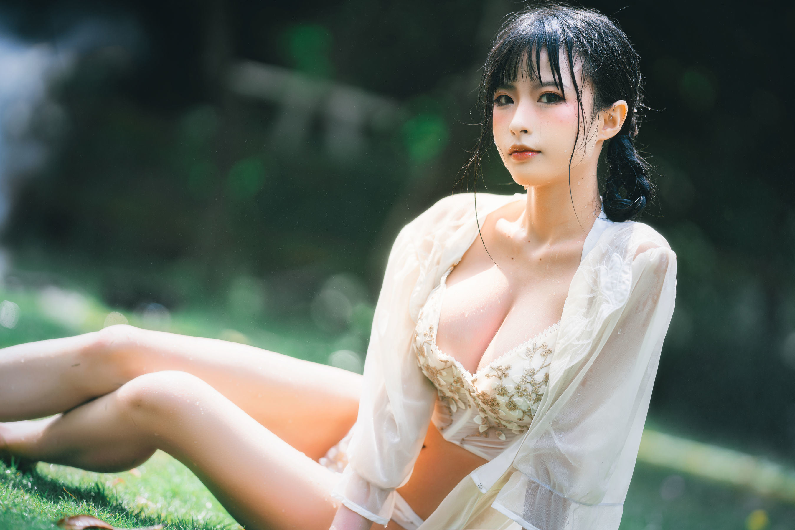 [网红COSER写真] 尤物清水由乃 - 湿水洛丽塔