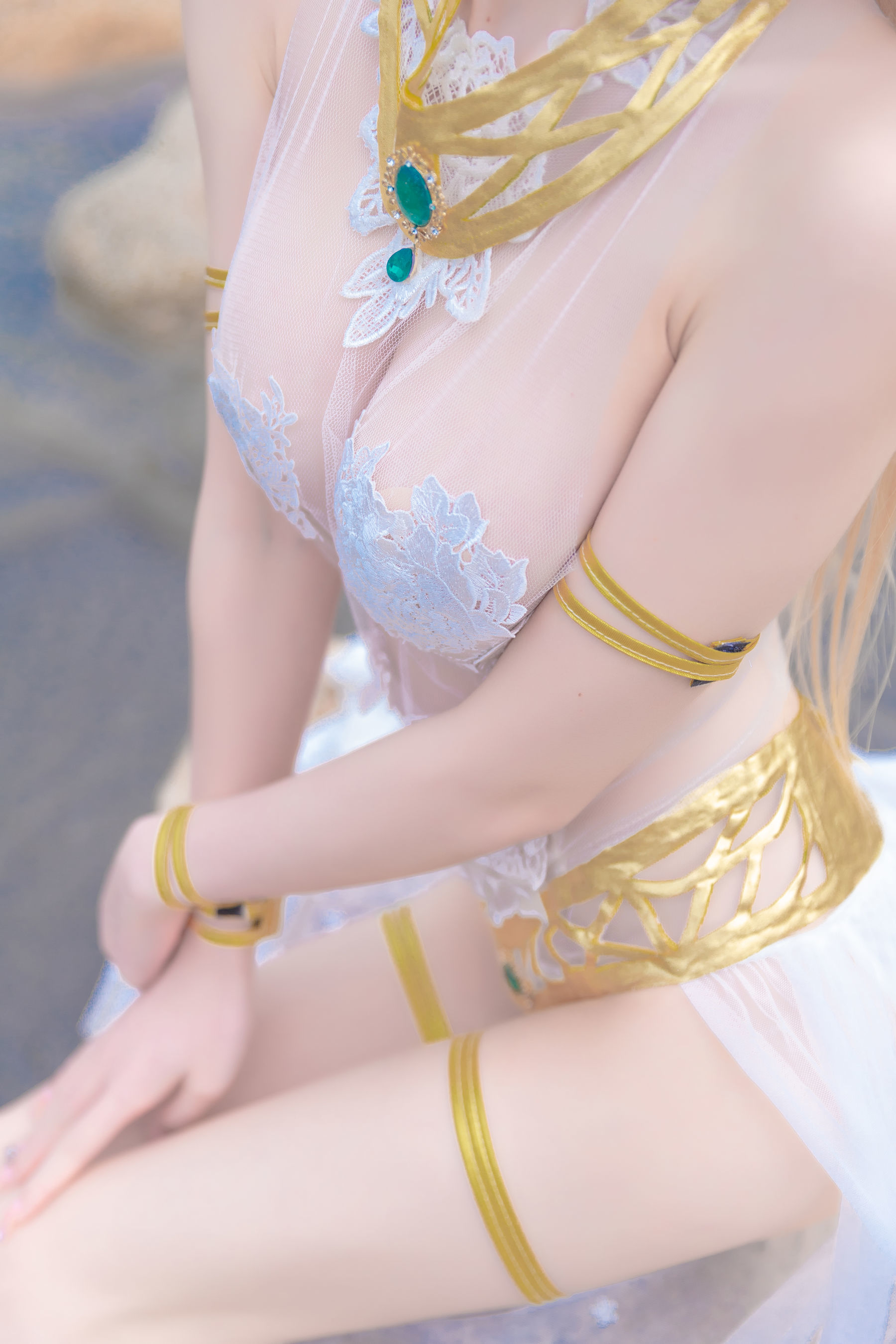 Ảnh chụp Coser nổi tiếng] Mỹ nhân Shimizu Yuno - Mary Rose bộ swimsuit trắng