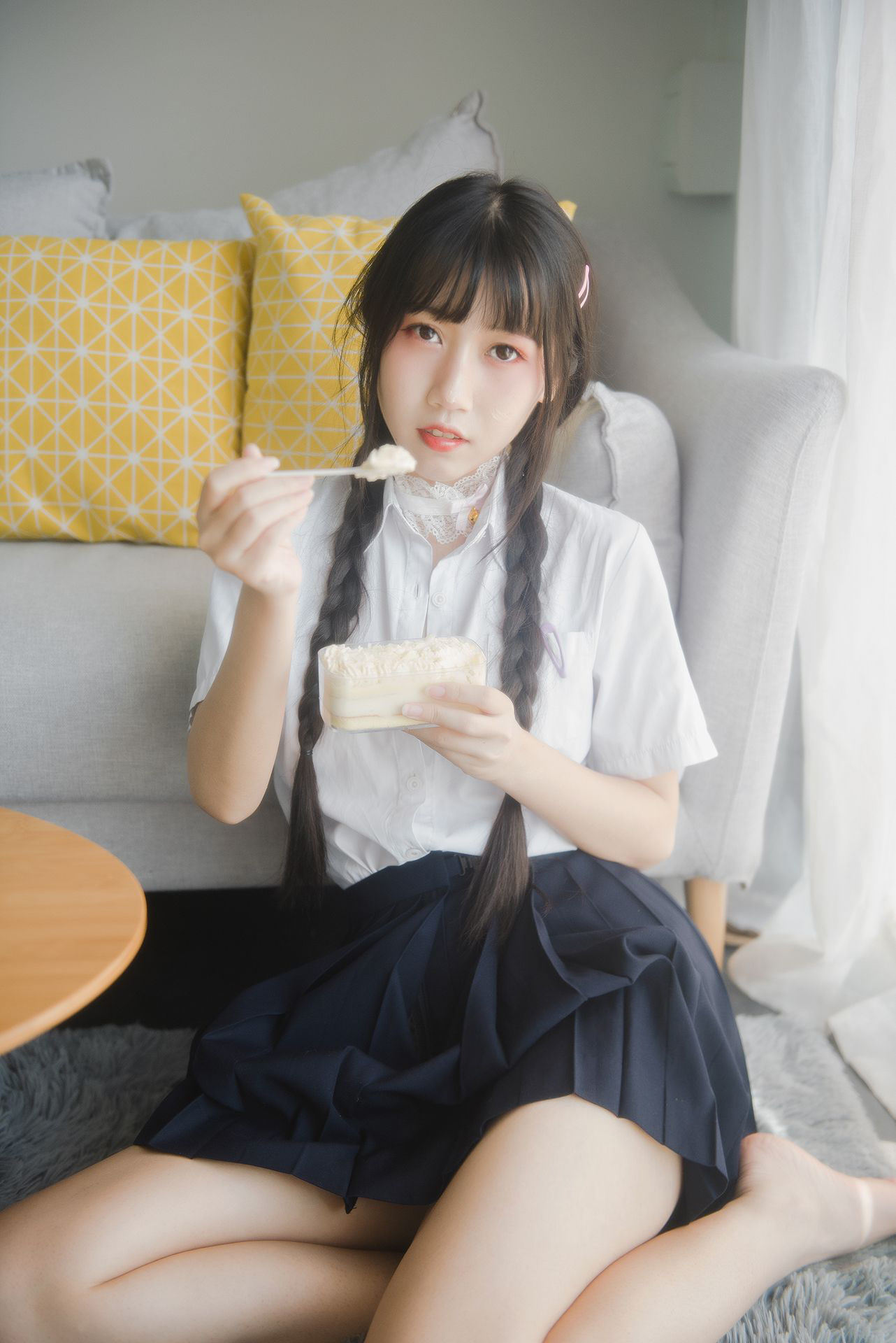 웹홍 COSER 사진] 웨이보 인기 Coser 부다이마오 - 나이유소녀