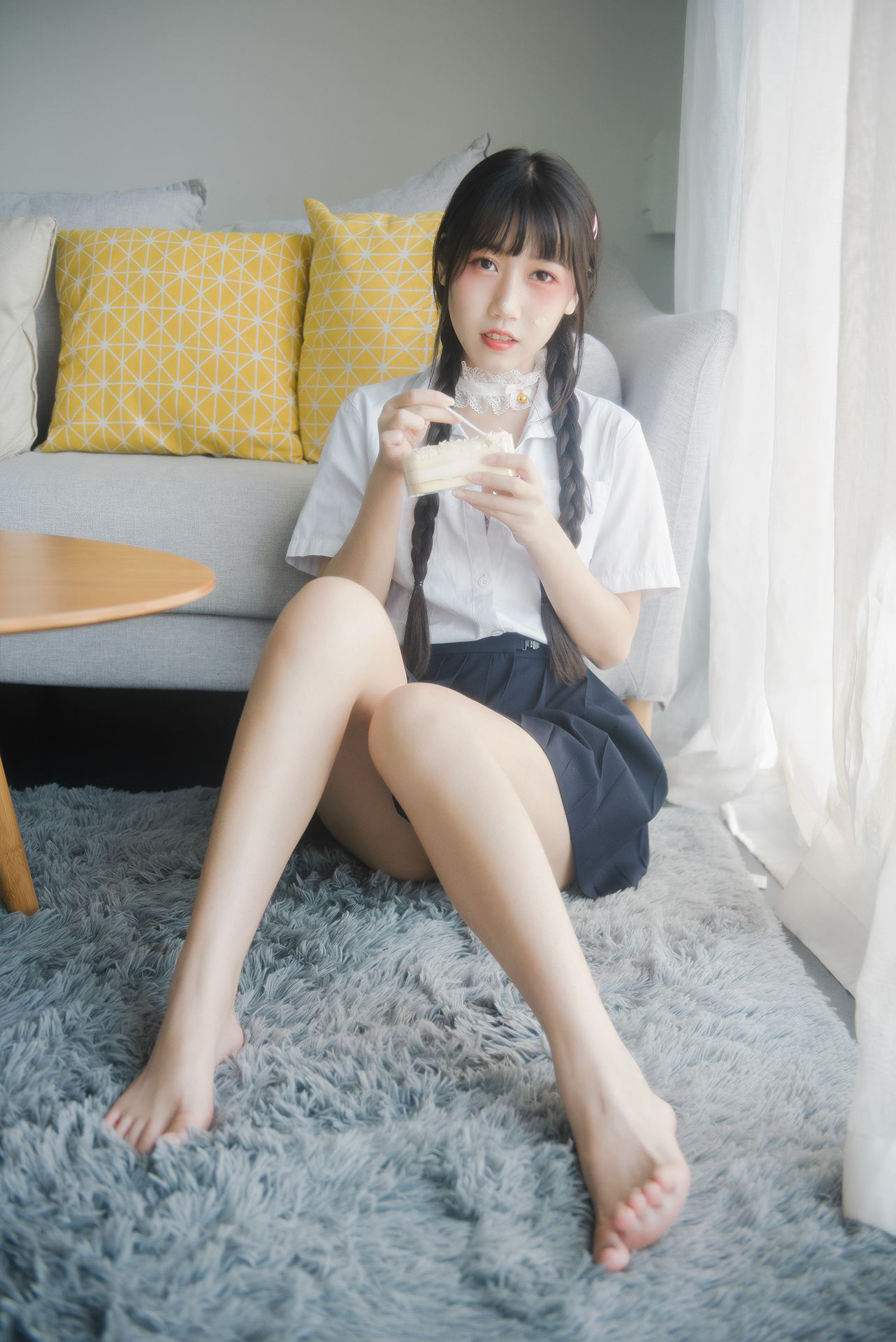 웹홍 COSER 사진] 웨이보 인기 Coser 부다이마오 - 나이유소녀