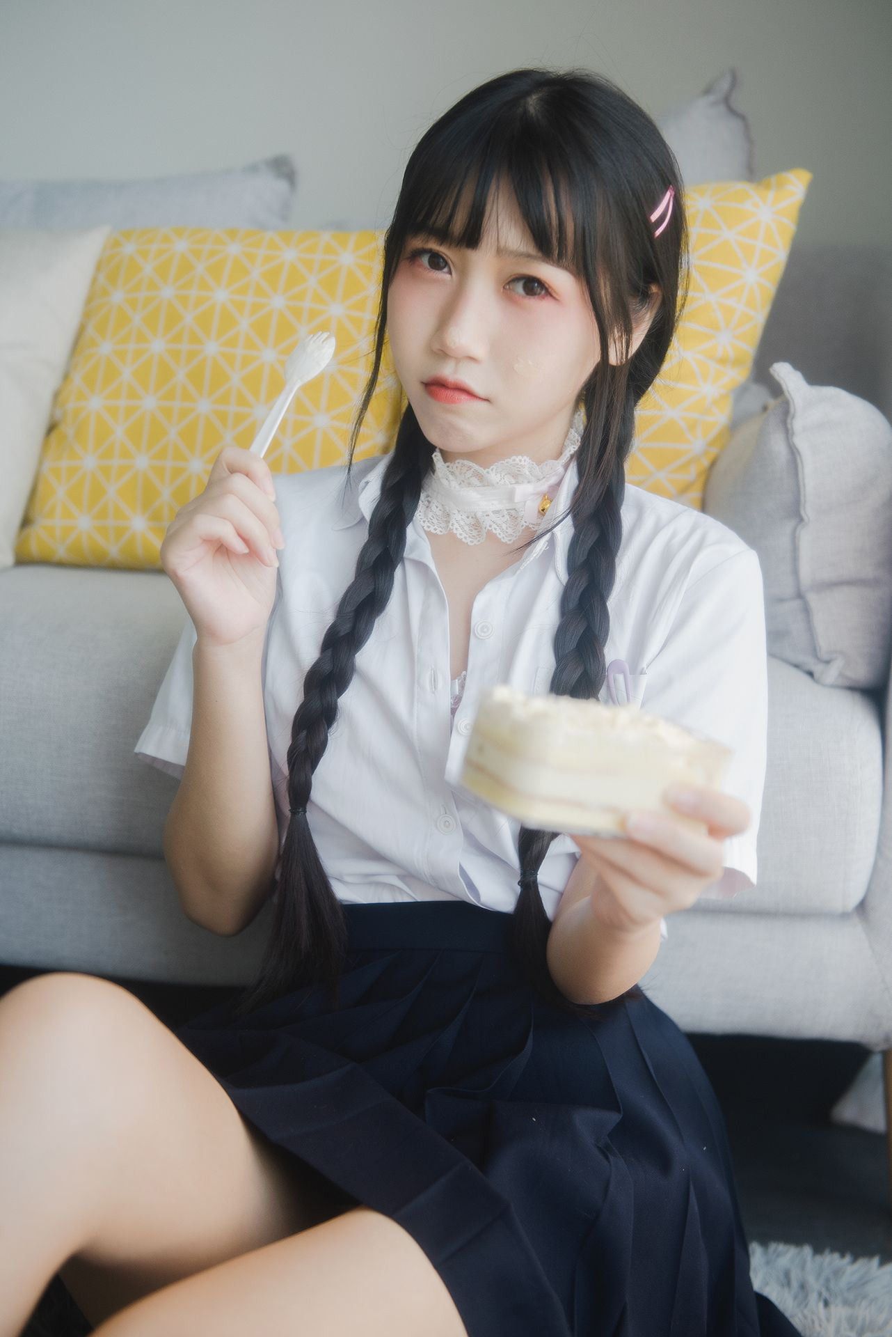 웹홍 COSER 사진] 웨이보 인기 Coser 부다이마오 - 나이유소녀