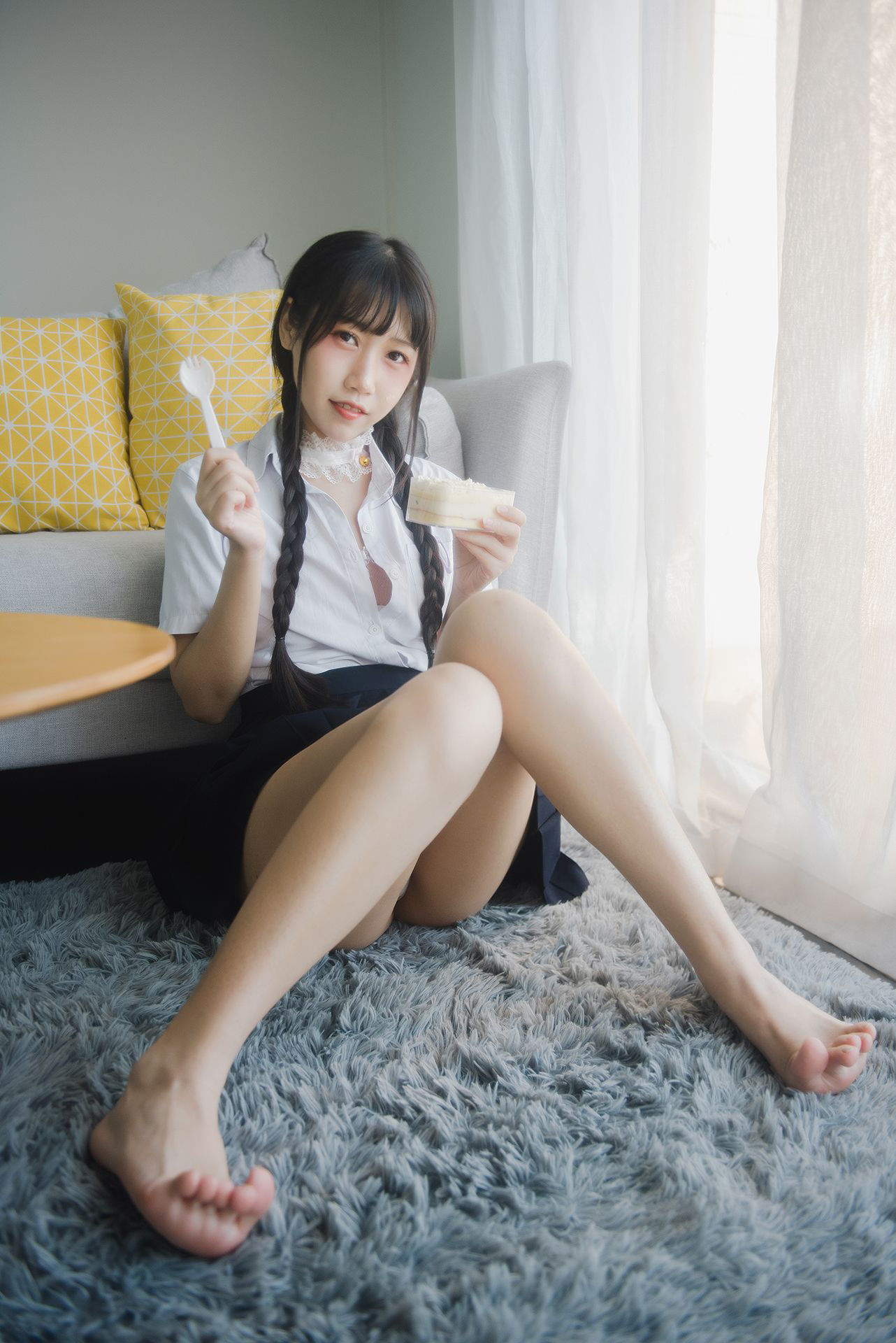 웹홍 COSER 사진] 웨이보 인기 Coser 부다이마오 - 나이유소녀