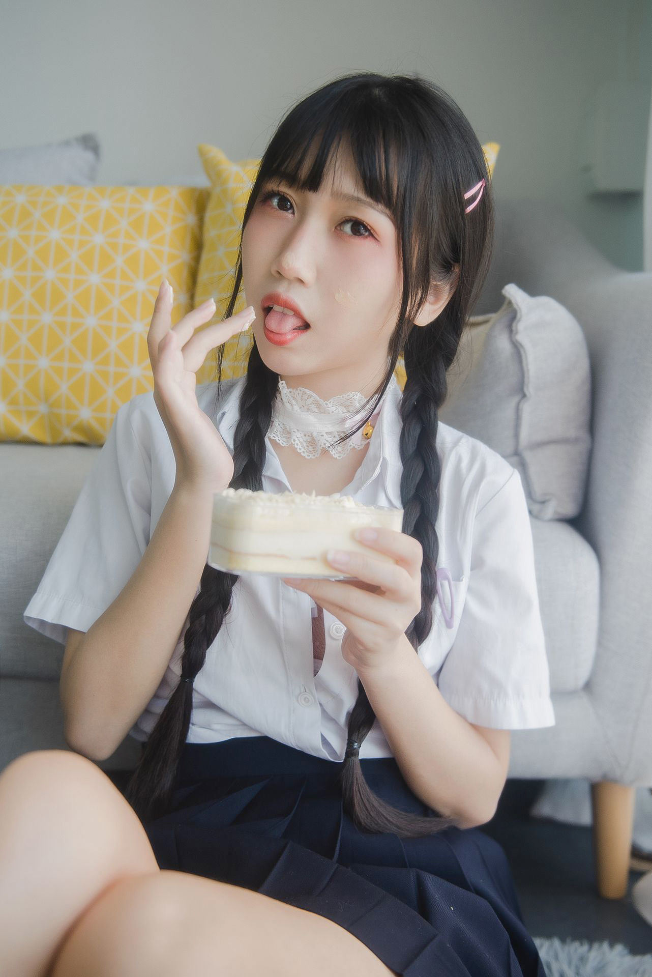 웹홍 COSER 사진] 웨이보 인기 Coser 부다이마오 - 나이유소녀