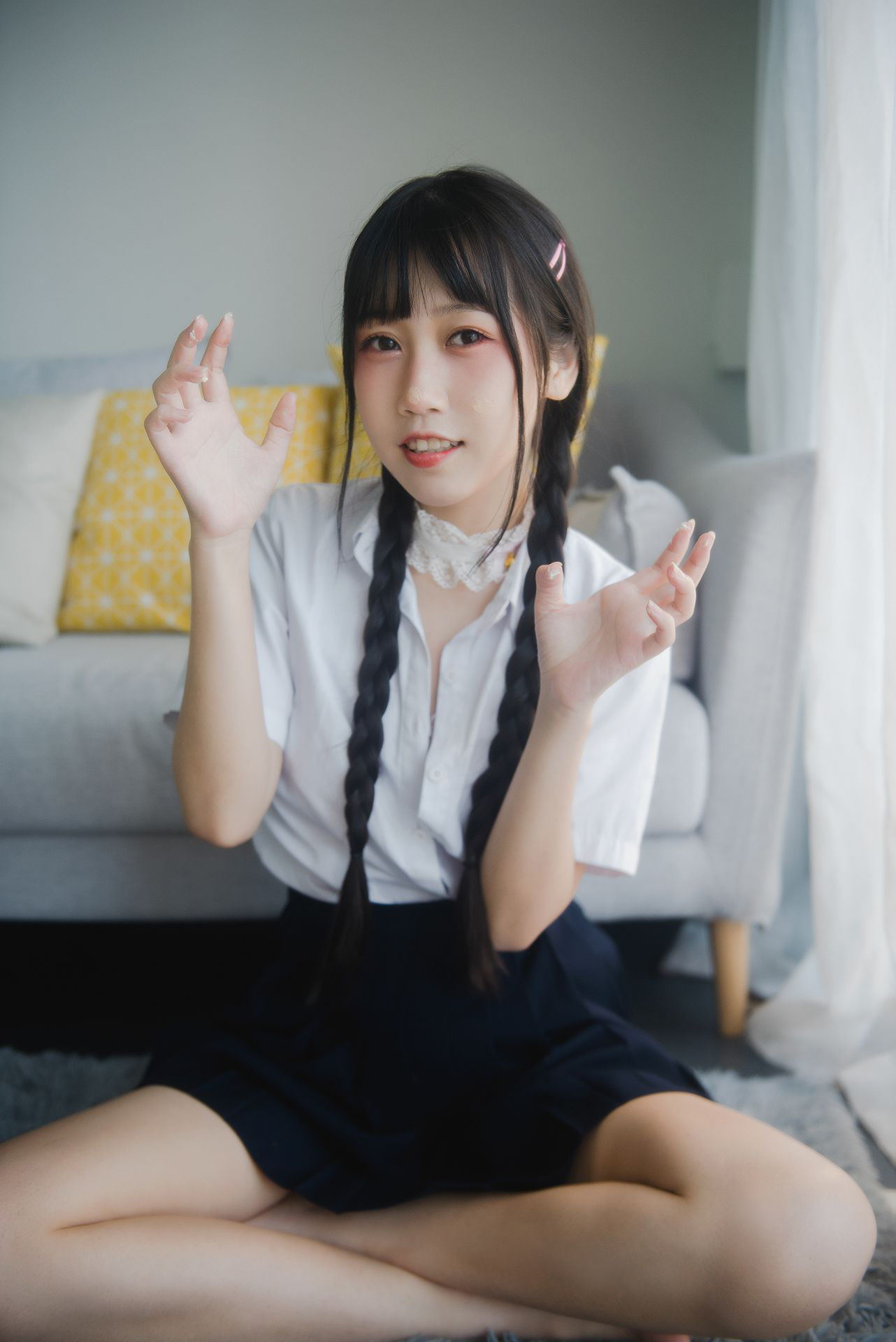 Internet Celebrity Coser Photobook] Popular Weibo Coser Bu Dai Mao - Creamy Girl